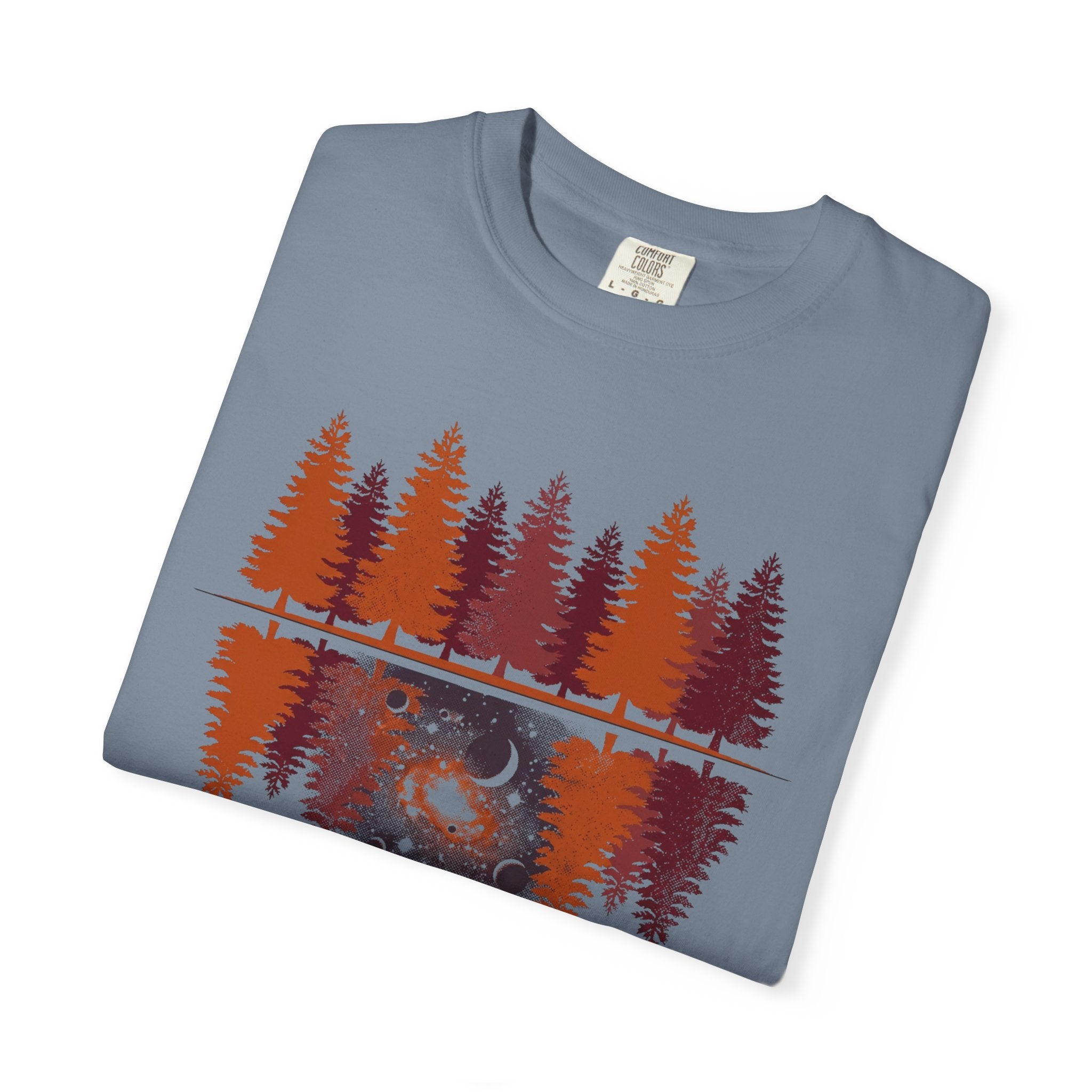 Tree Galaxy Reflection T-Shirts