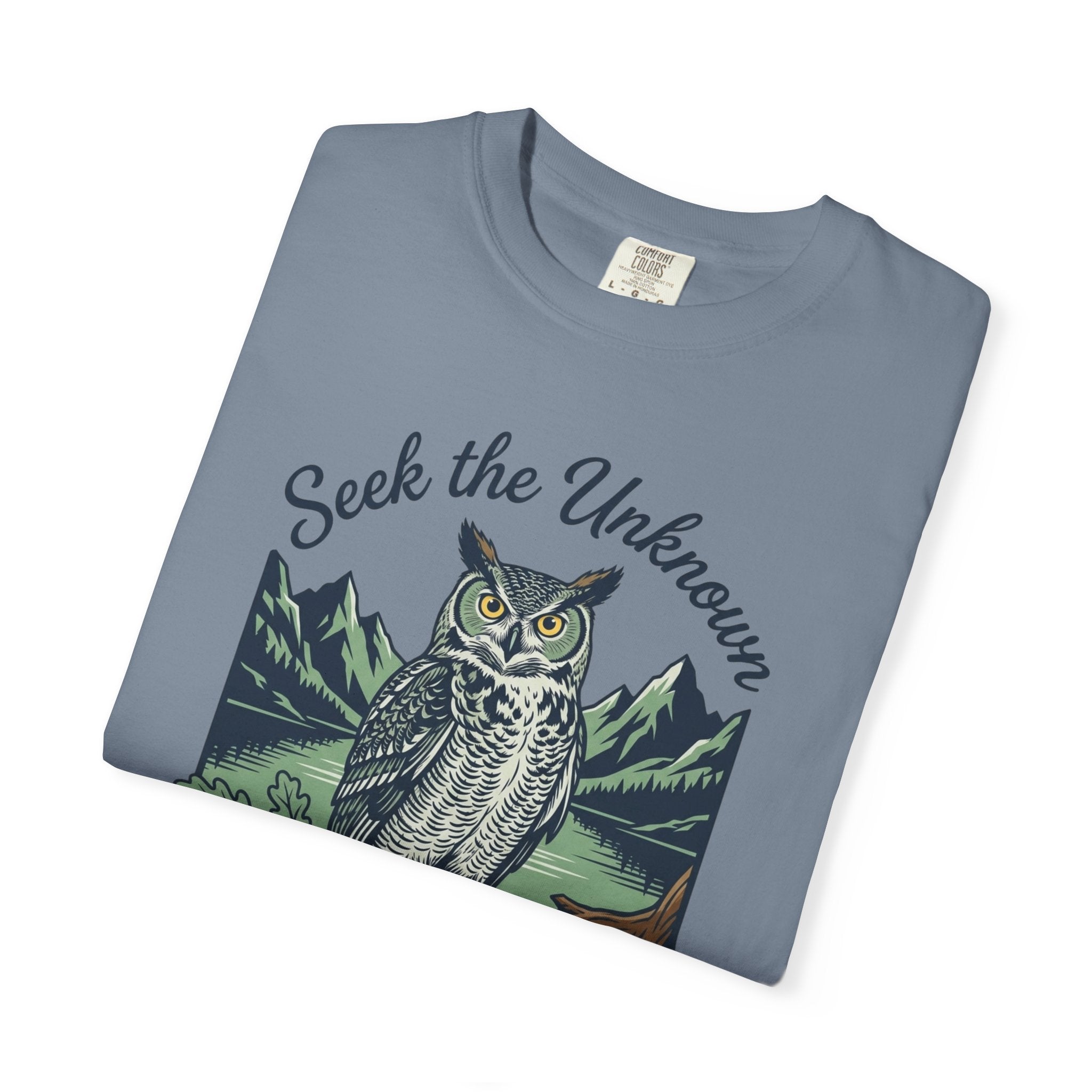 Seek The Unkown Owl T-Shirt