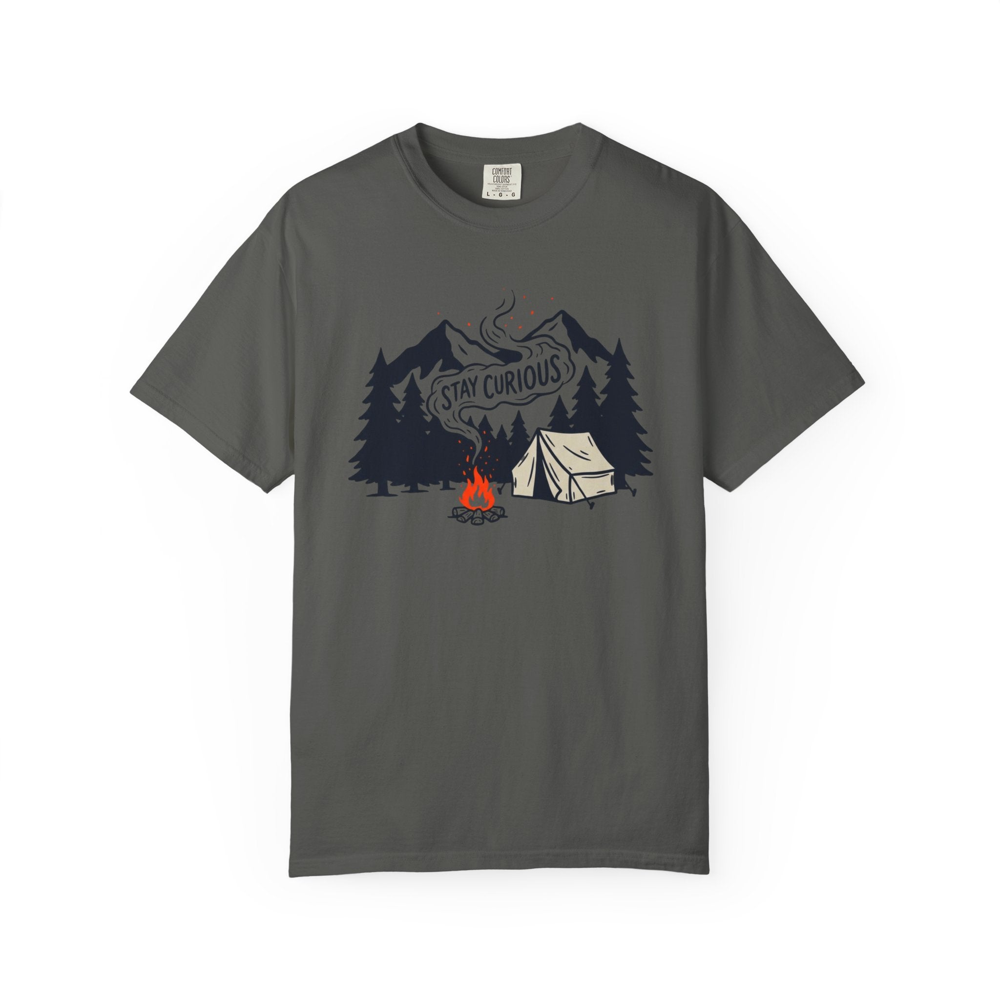 Stay Curious Campfire T-Shirt