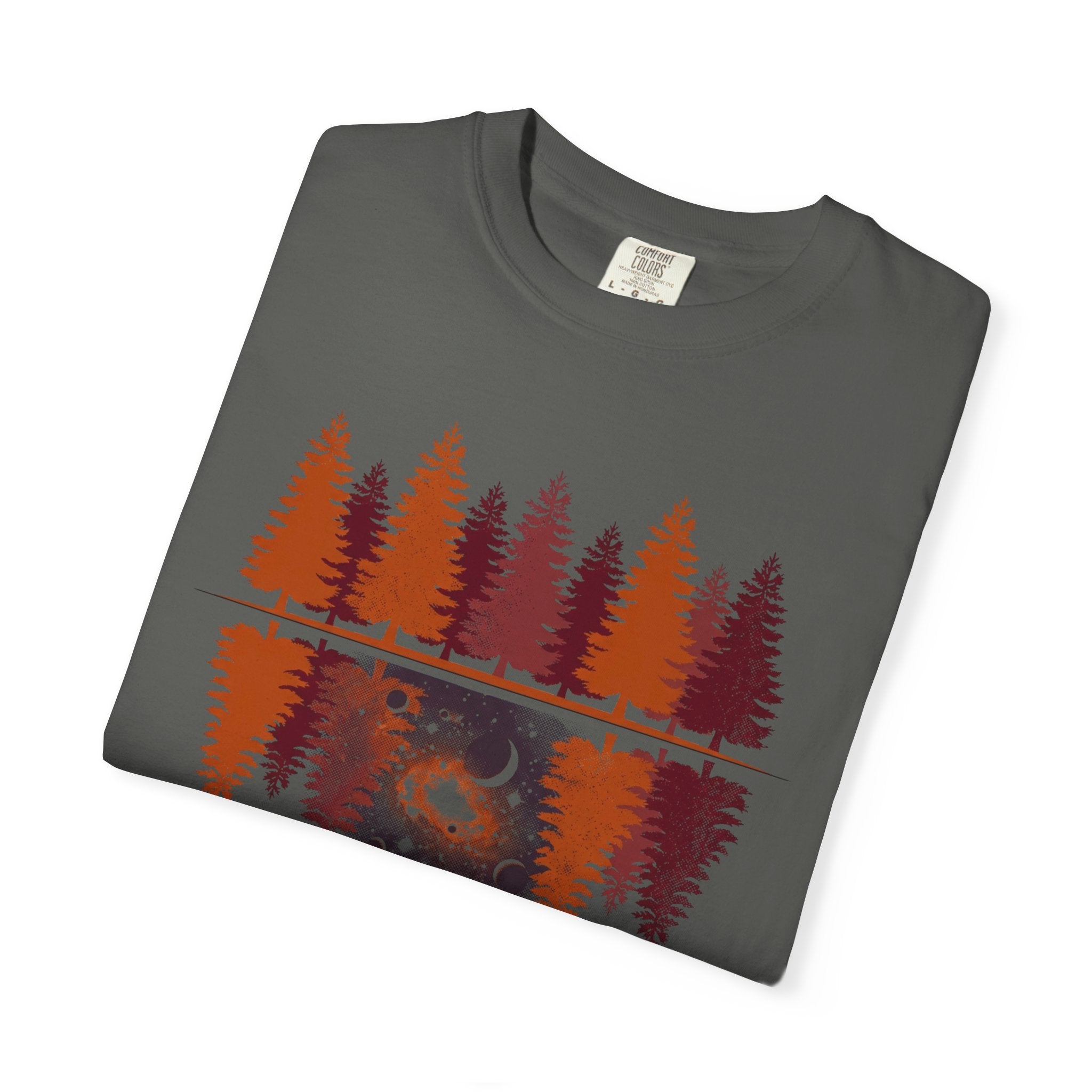 Tree Galaxy Reflection T-Shirts