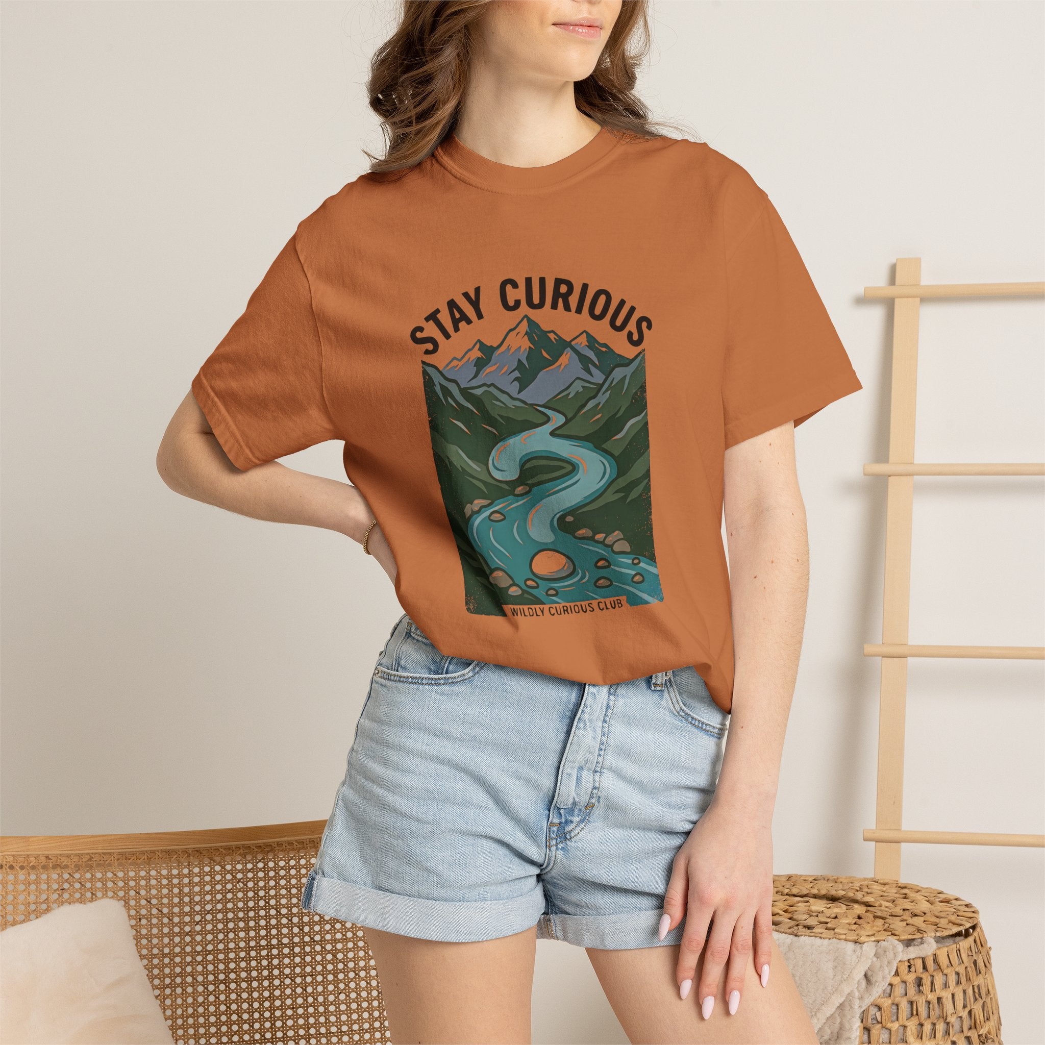 Stay Curious Stream T-Shirt