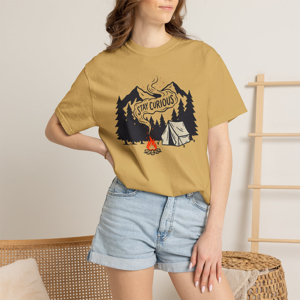 Stay Curious Campfire T-Shirt