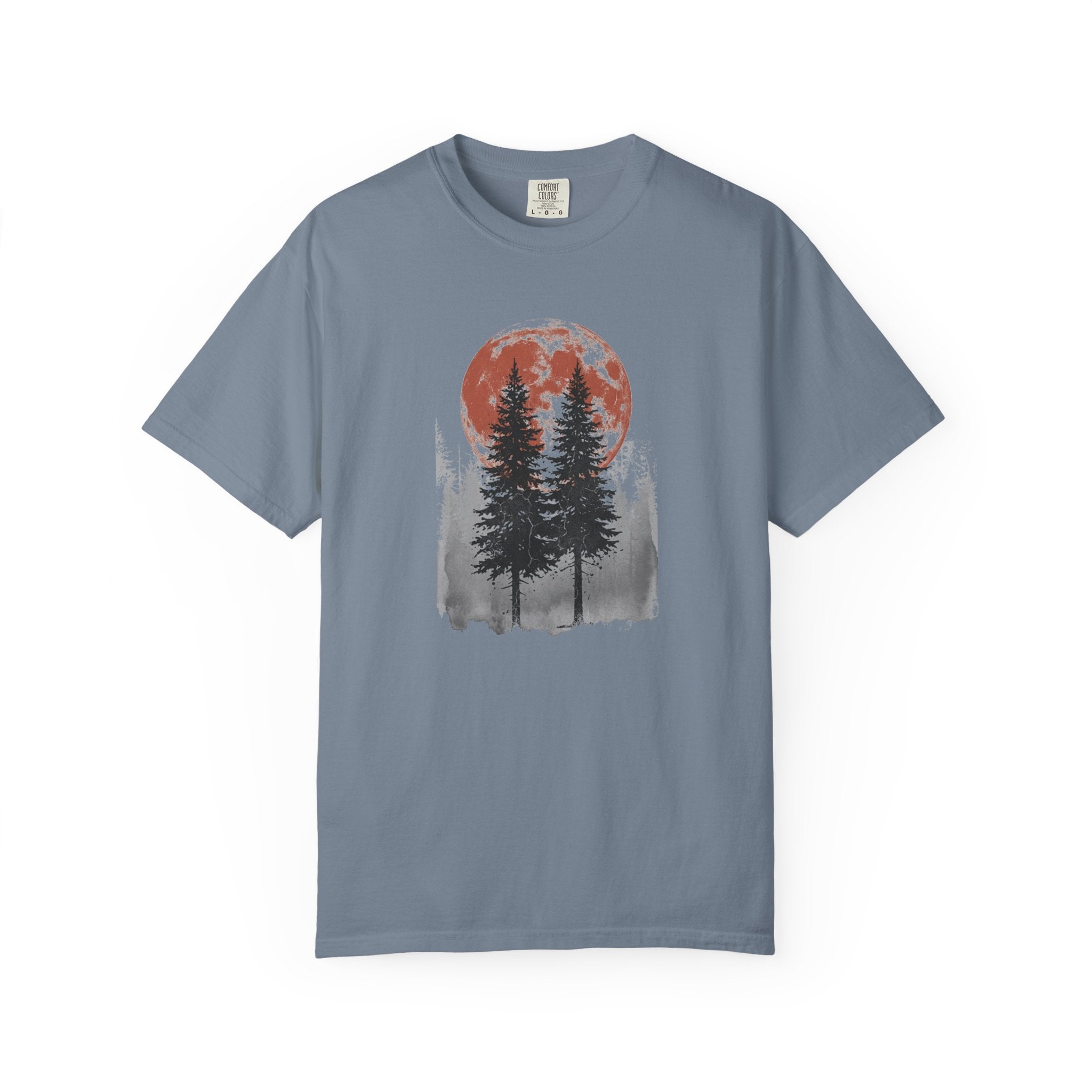 Red Moon Trees T-Shirts