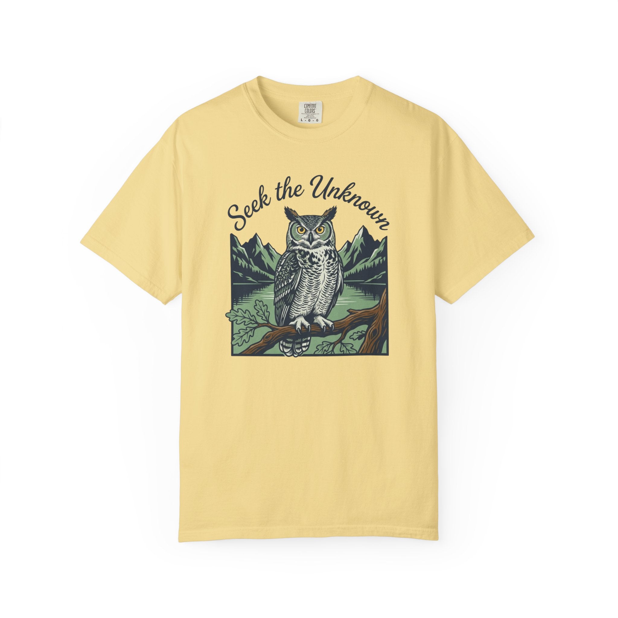 Seek The Unkown Owl T-Shirt
