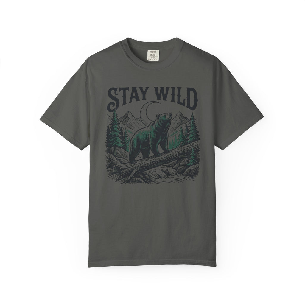 Stay Wild Bear Moon T-Shirt