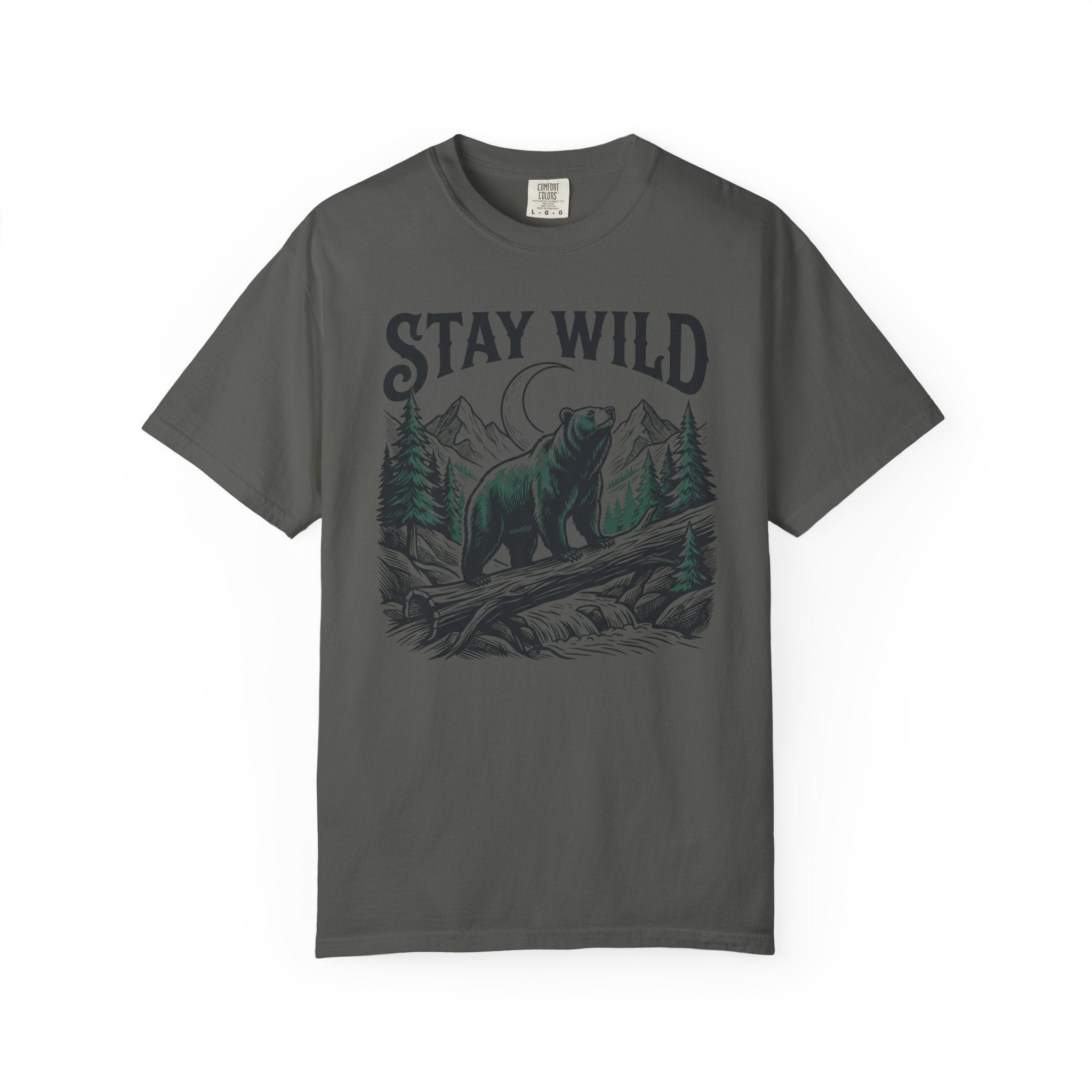 Stay Wild Bear Moon T-Shirt