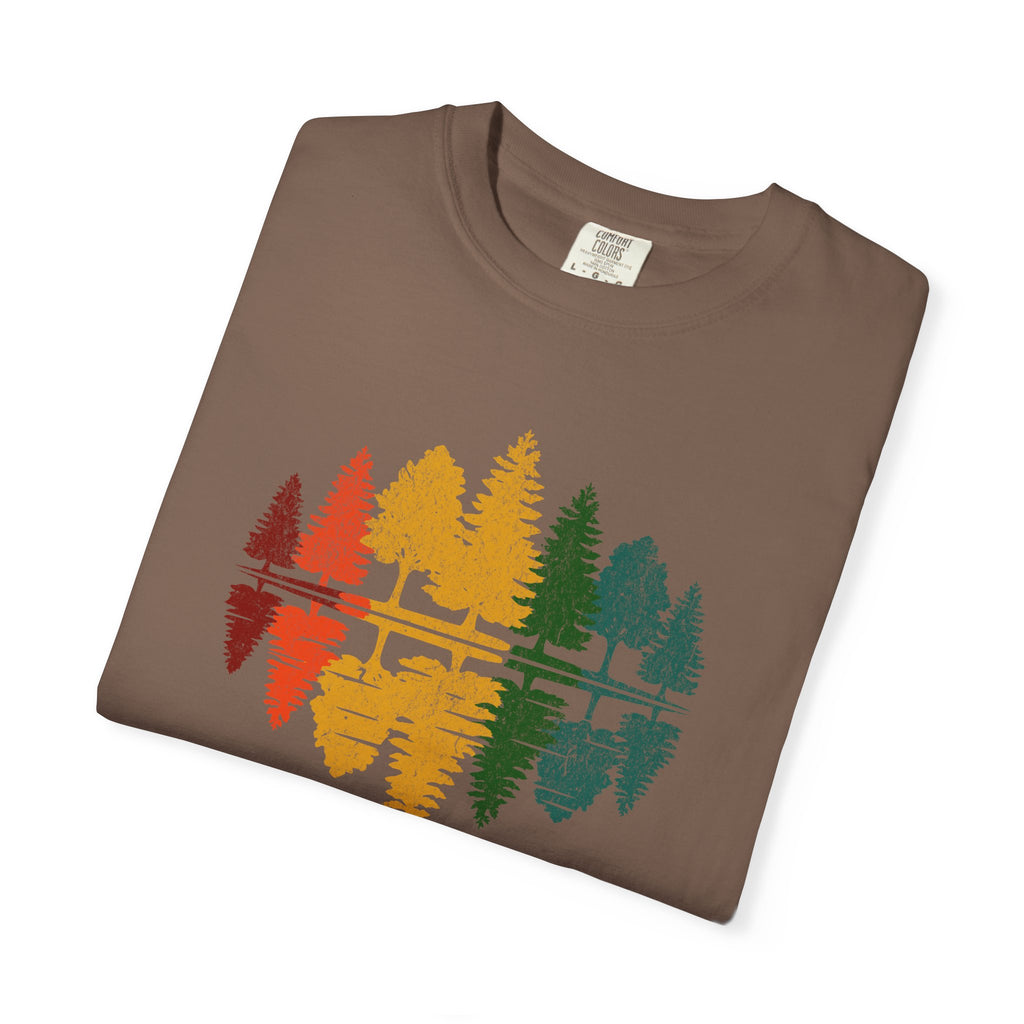Rainbow Tree Reflection T-Shirts