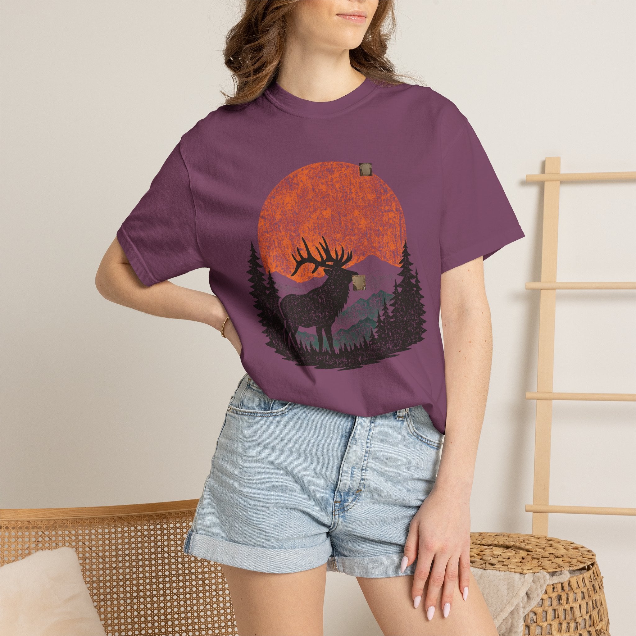 Elk Sunset T-Shirts