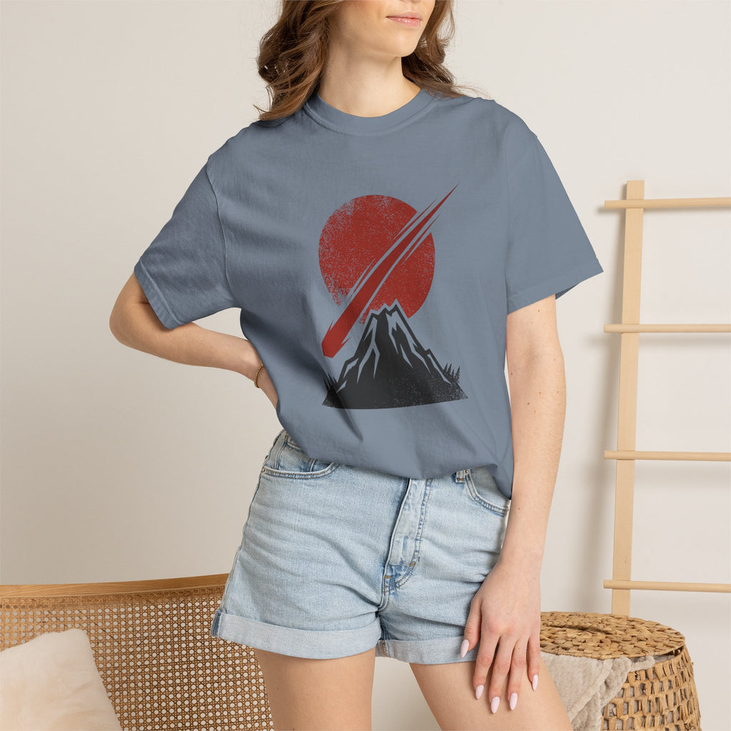 Blood Moon Meteor Mountain T-Shirts