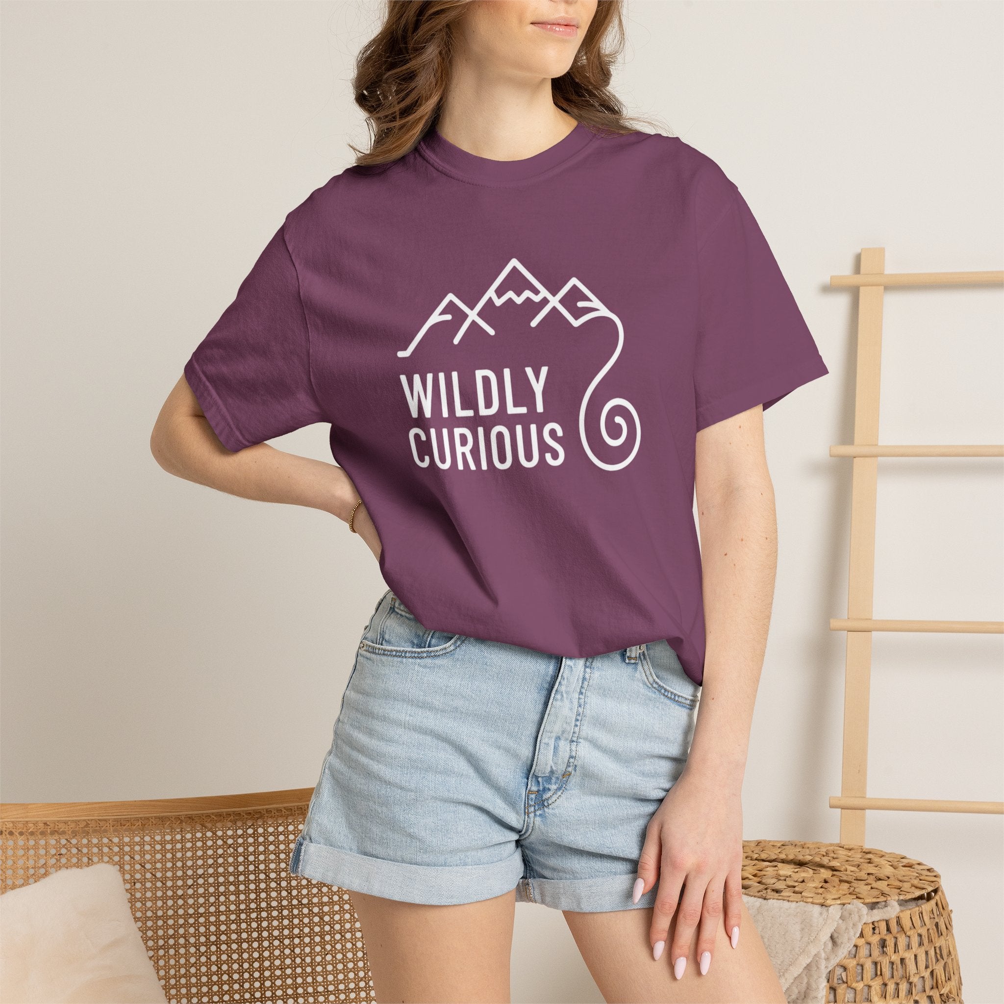 Wildly Curious Simple T-Shirt
