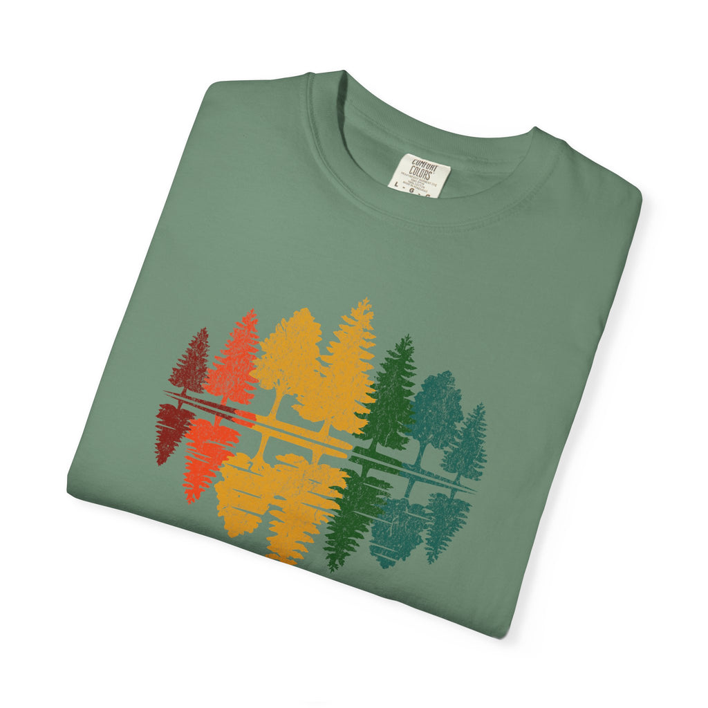 Rainbow Tree Reflection T-Shirts