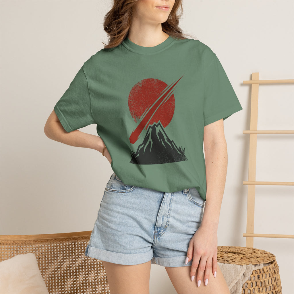 Blood Moon Meteor Mountain T-Shirts