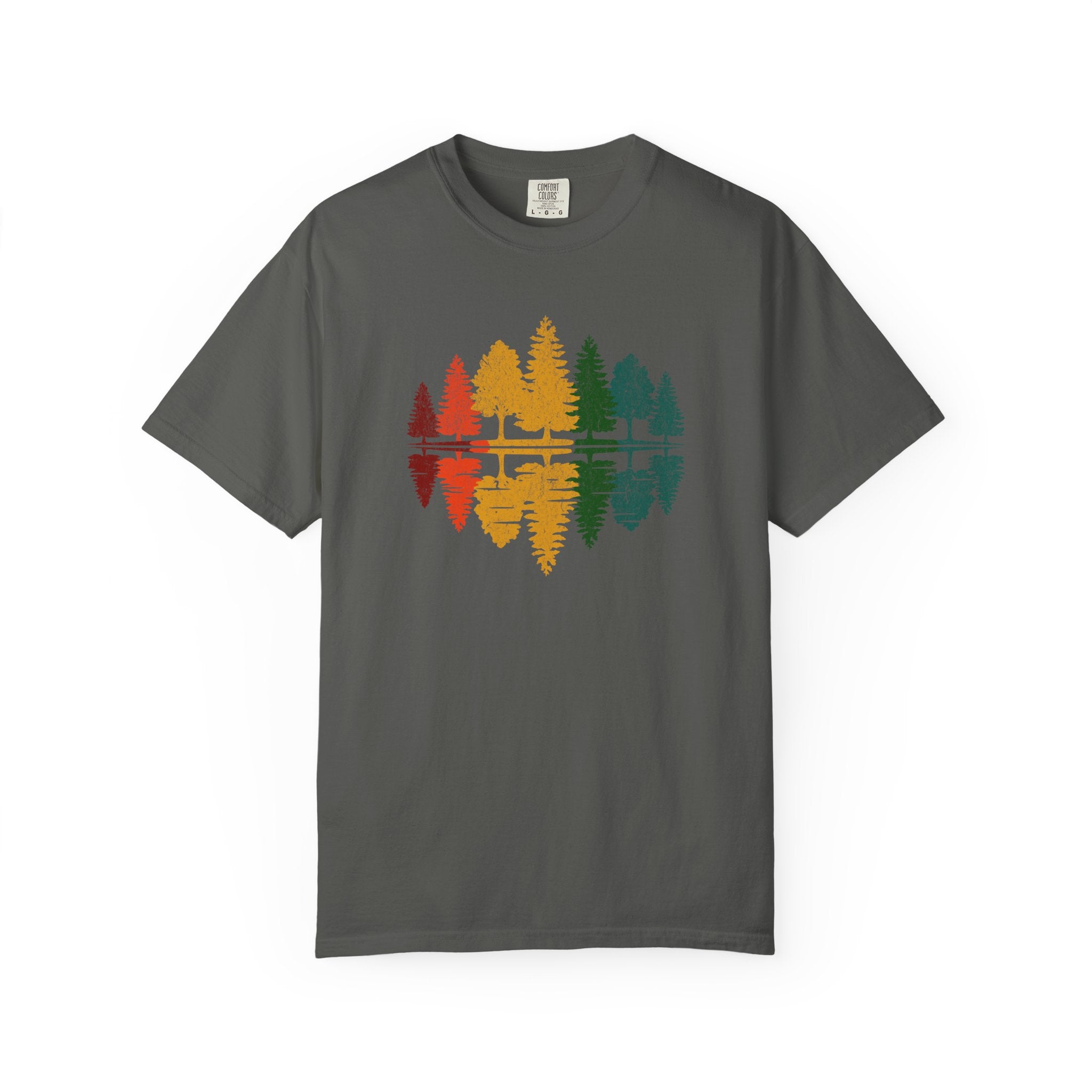 Rainbow Tree Reflection T-Shirts