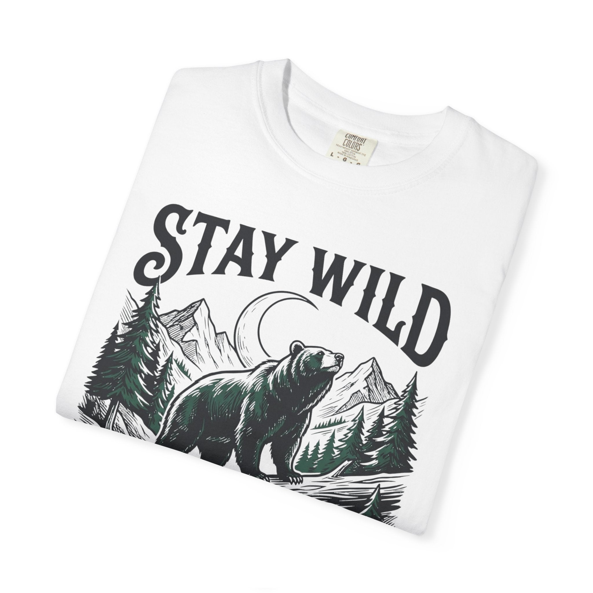 Stay Wild Bear Moon T-Shirt