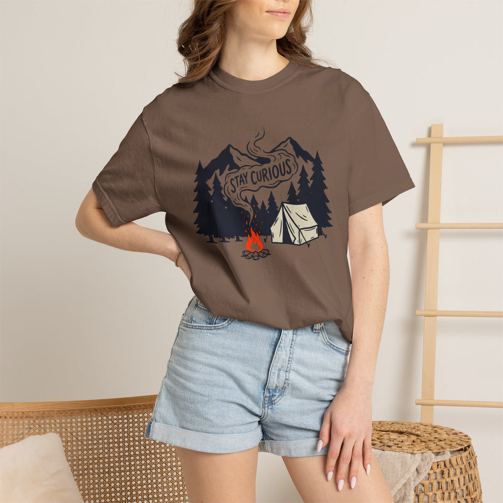 Stay Curious Campfire T-Shirt