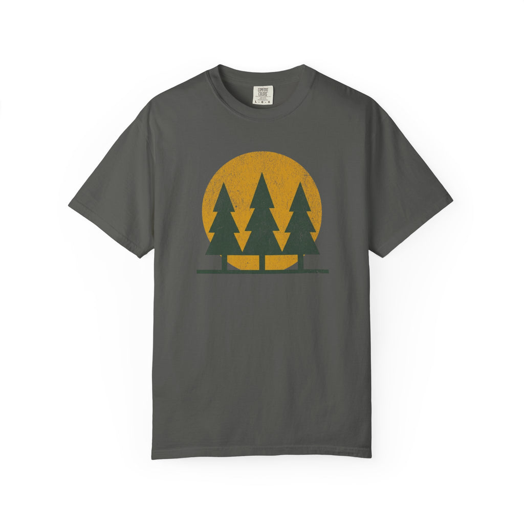 Flat Tree Sunrise T-Shirts