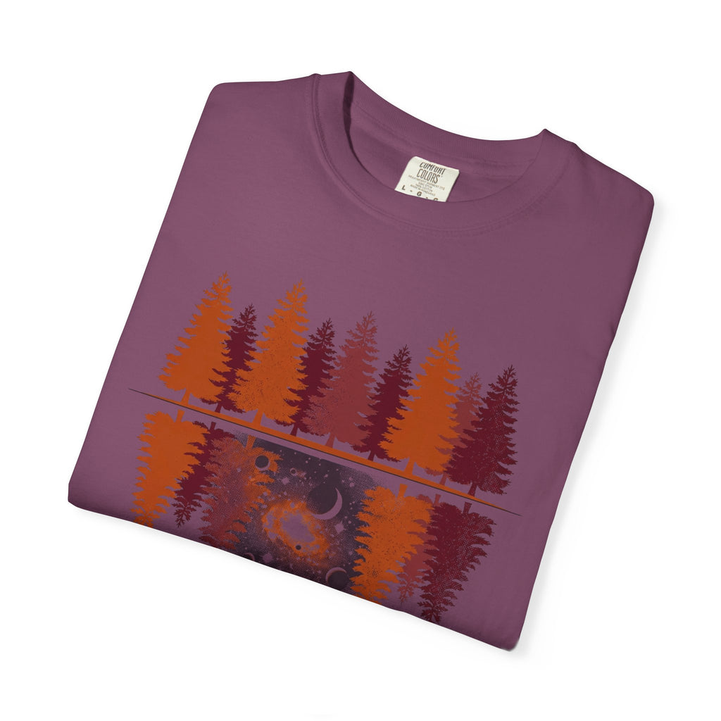 Tree Galaxy Reflection T-Shirts