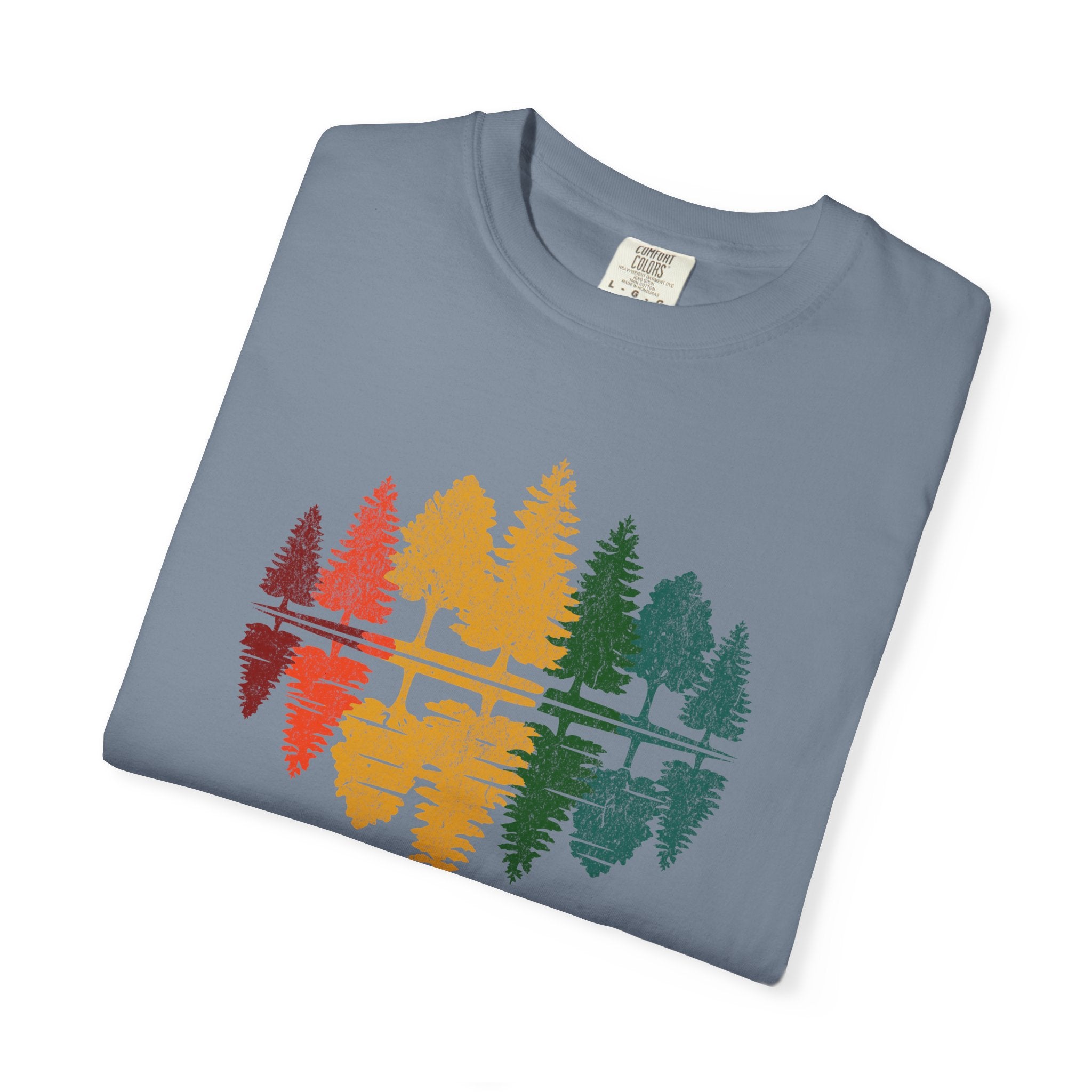 Rainbow Tree Reflection T-Shirts