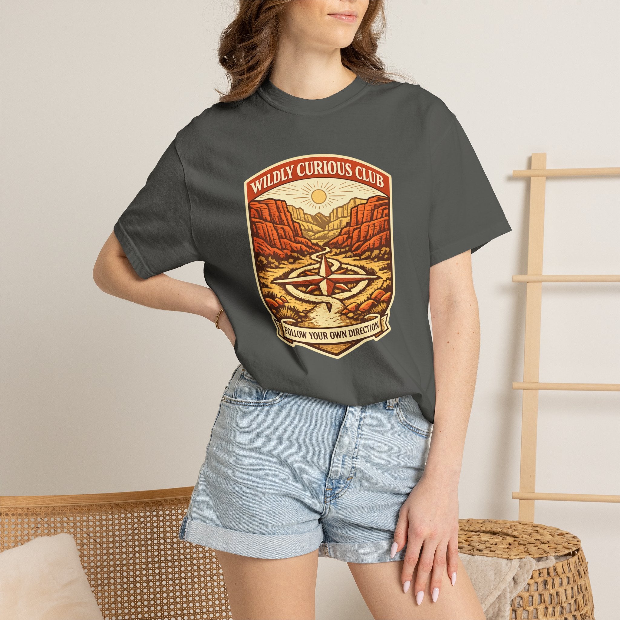 Follow Your Own Direction Canyon Compass T-Shirt