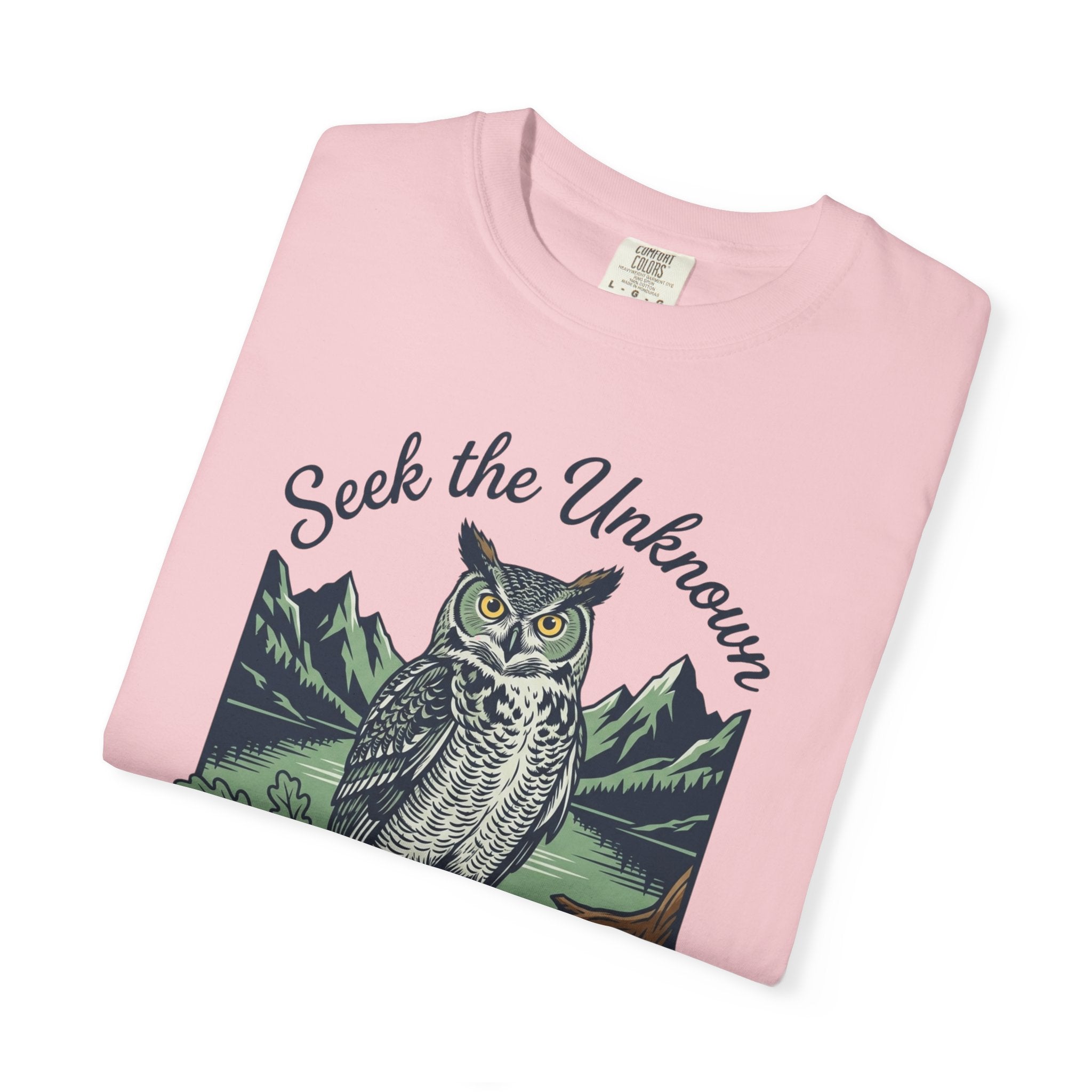Seek The Unkown Owl T-Shirt