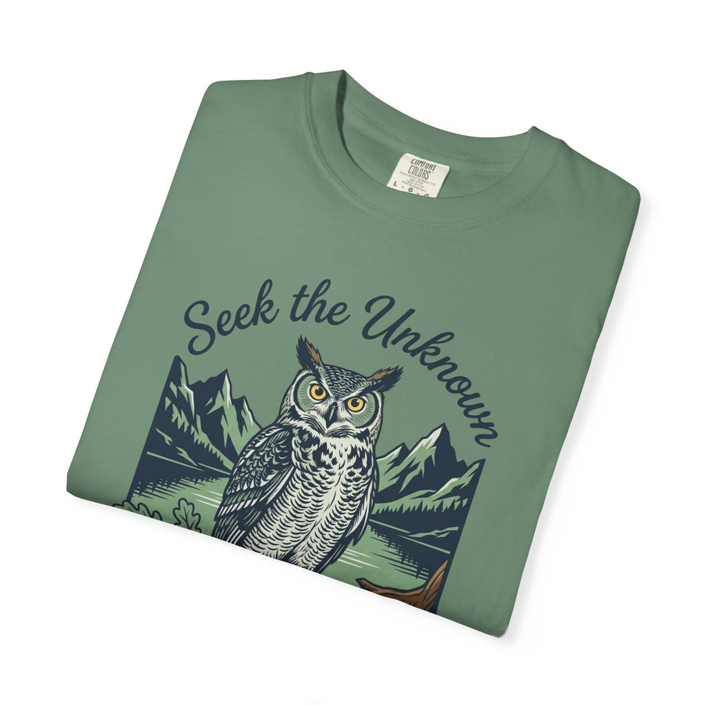 Seek The Unkown Owl T-Shirt