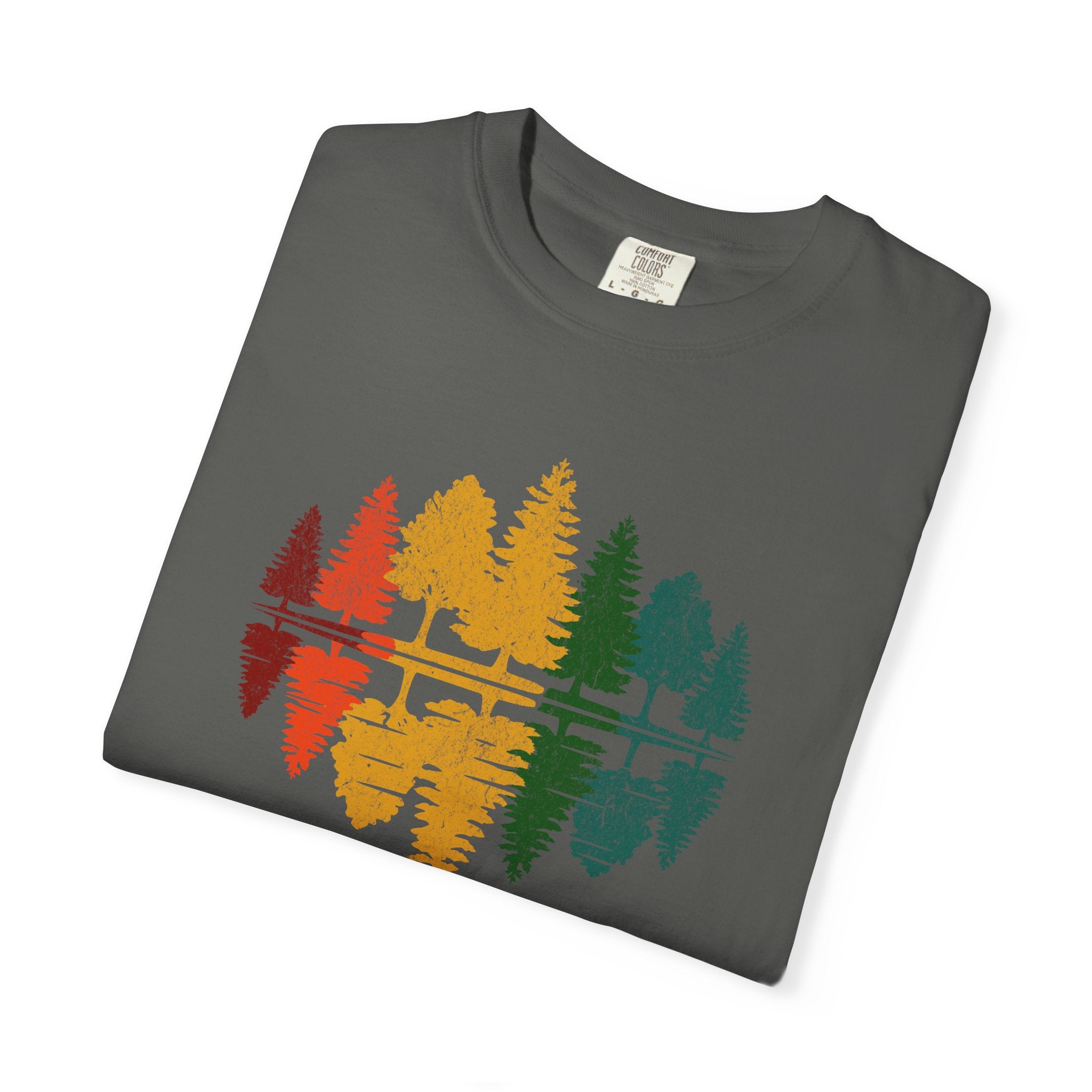 Rainbow Tree Reflection T-Shirts