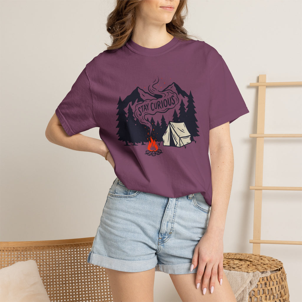 Stay Curious Campfire T-Shirt