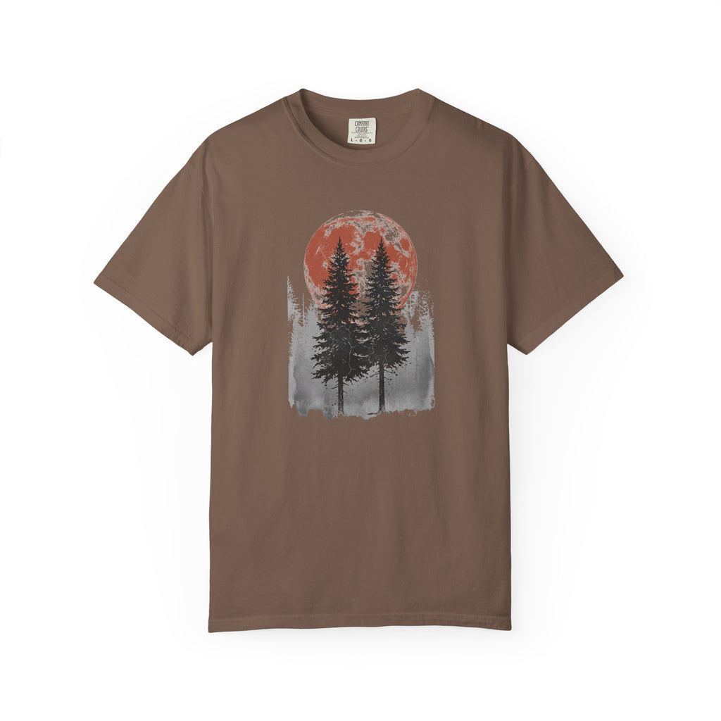 Red Moon Trees T-Shirts