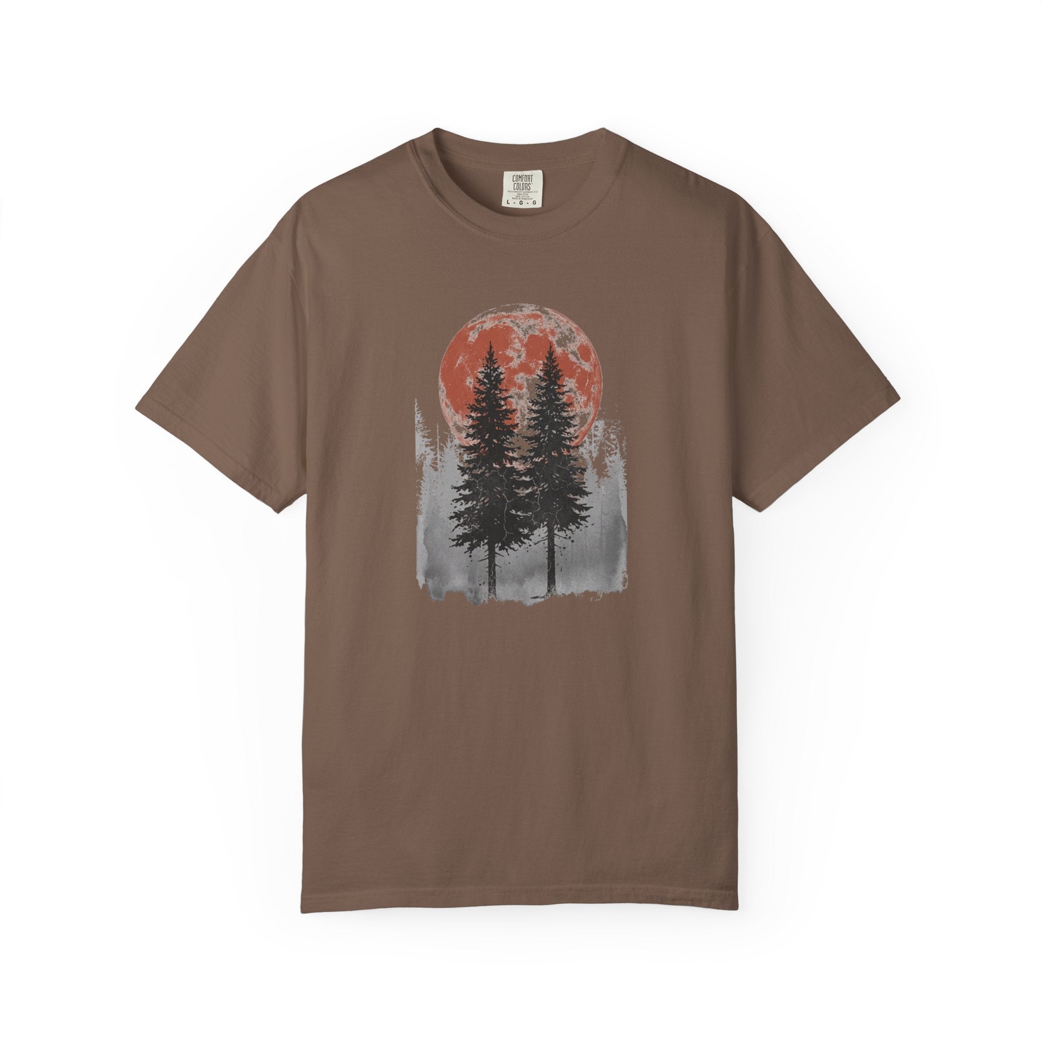 Red Moon Trees T-Shirts