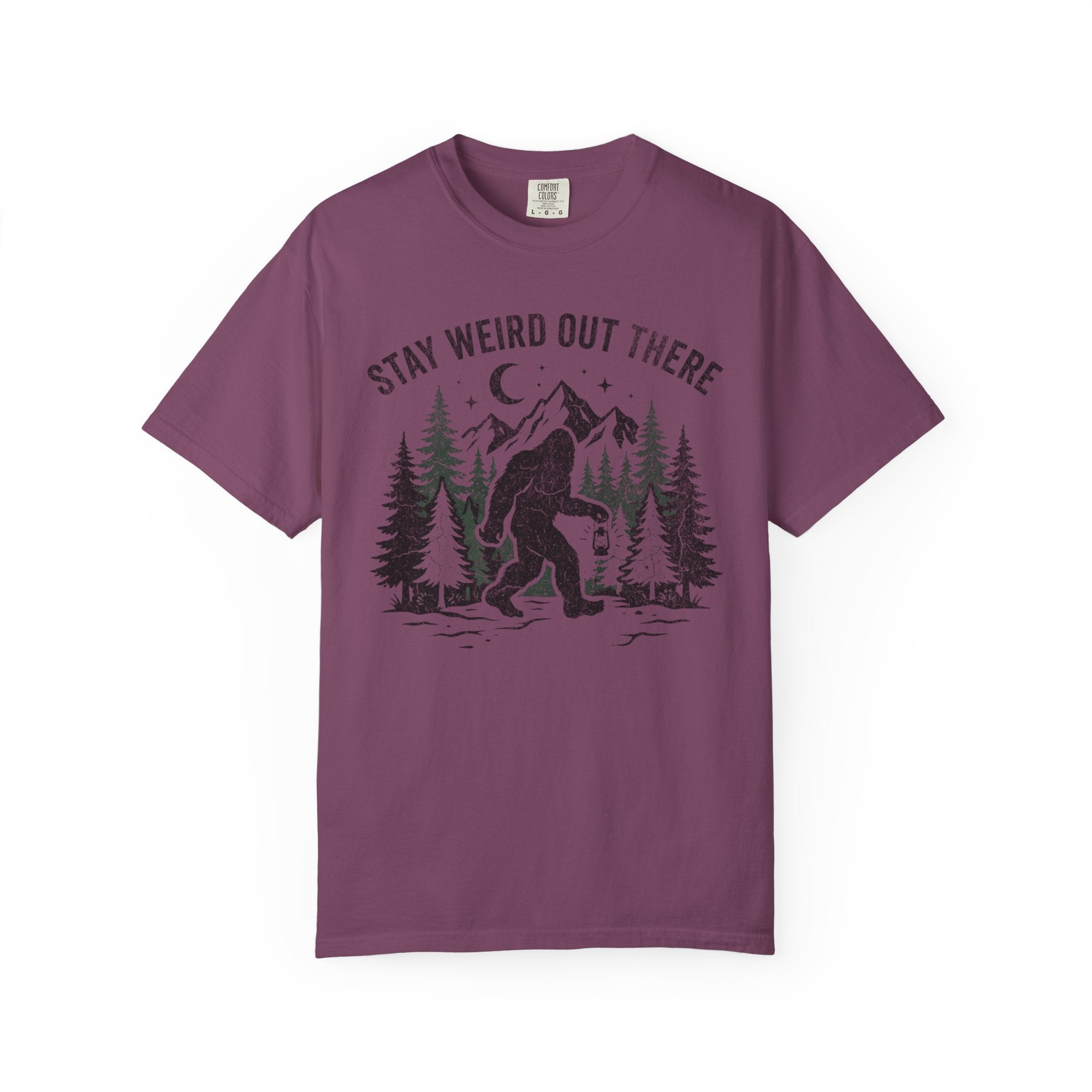 Stay Weird Out There Bigfoot T-Shirt