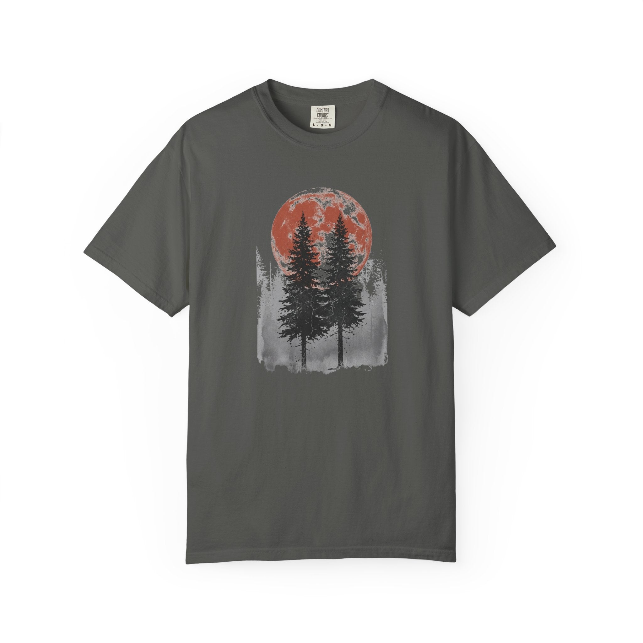 Red Moon Trees T-Shirts