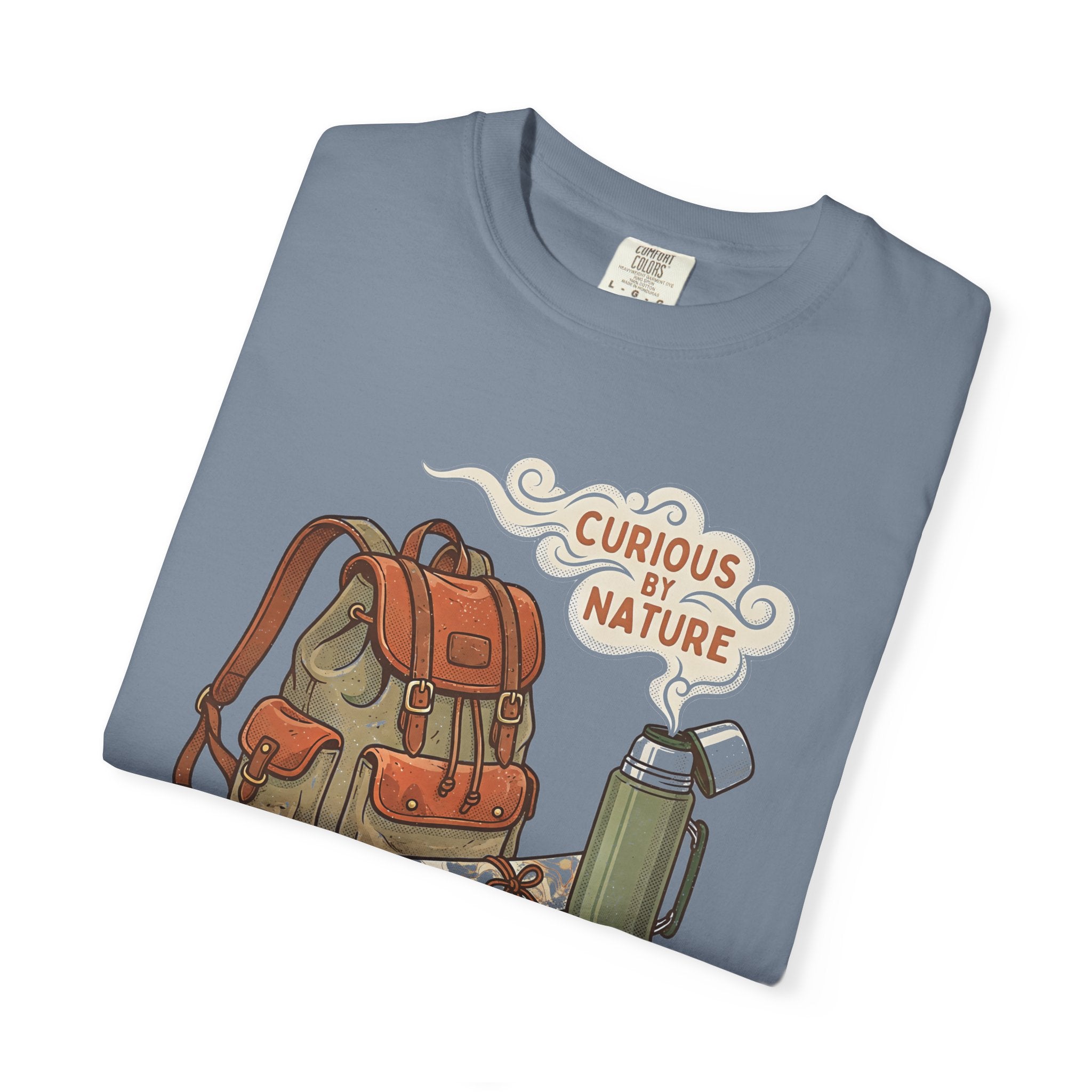 Curious By Nature Backpack T-Shirt