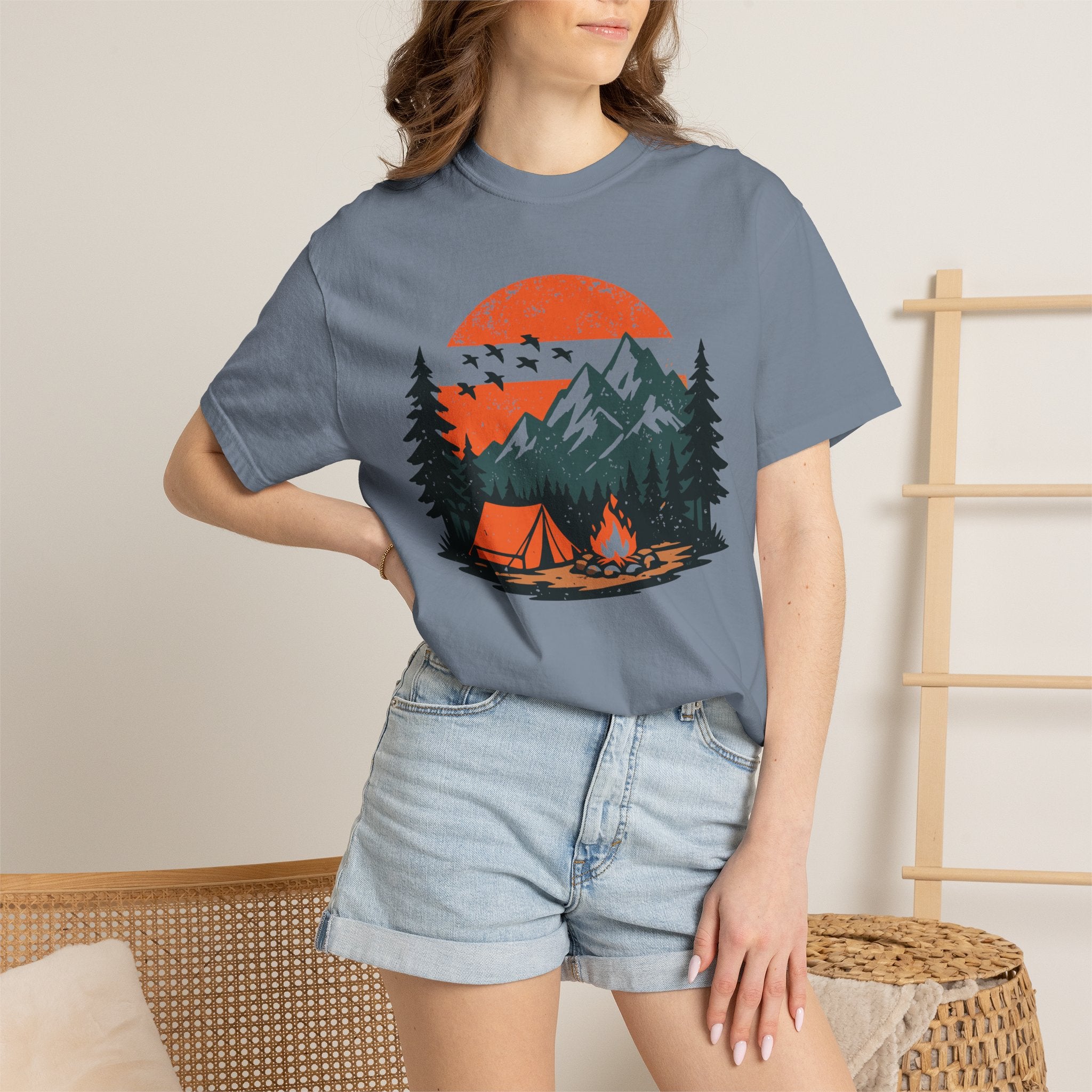 Campfire Sunset T-Shirts