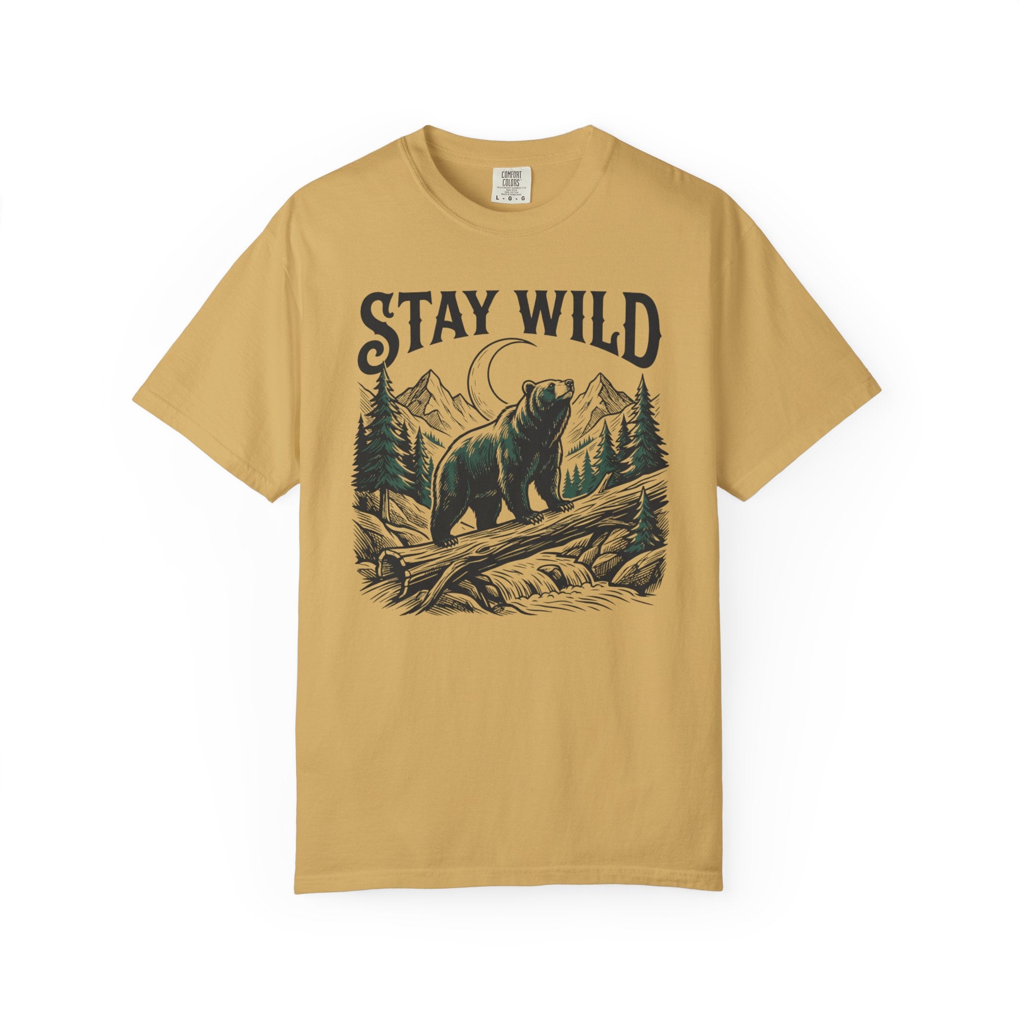 Stay Wild Bear Moon T-Shirt