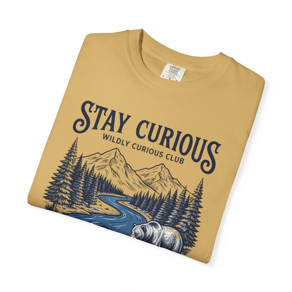 Stay Curious Bear Stream T-Shirt