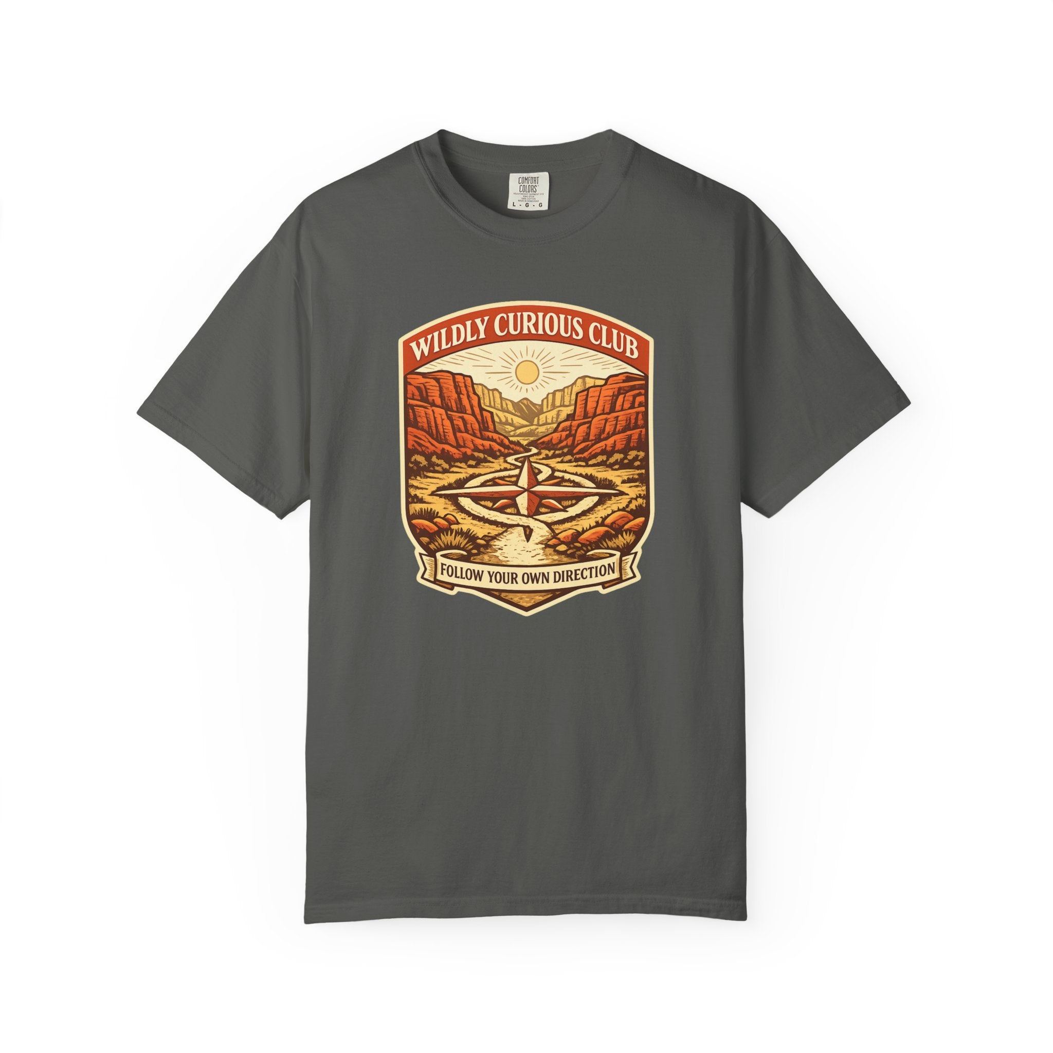 Follow Your Own Direction Canyon Compass T-Shirt