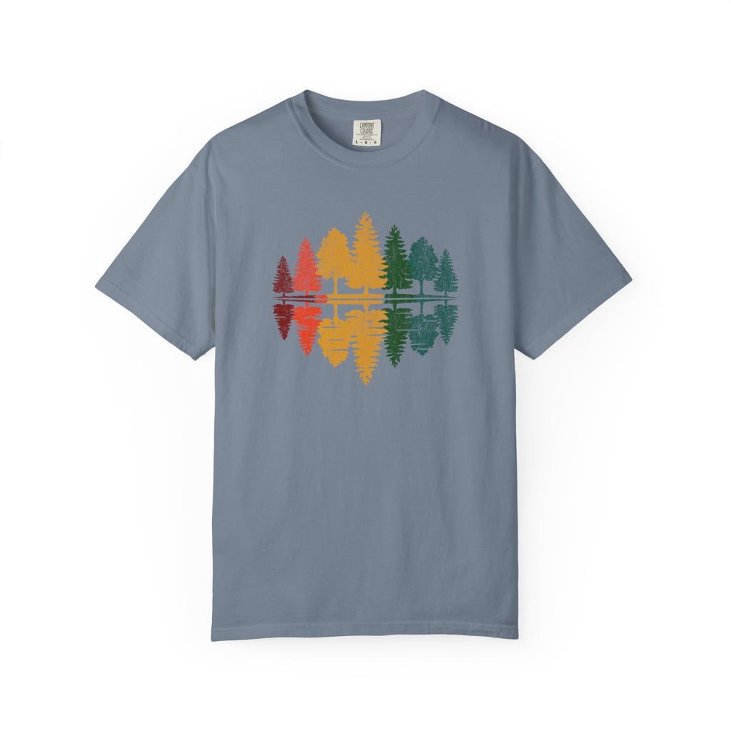Rainbow Tree Reflection T-Shirts