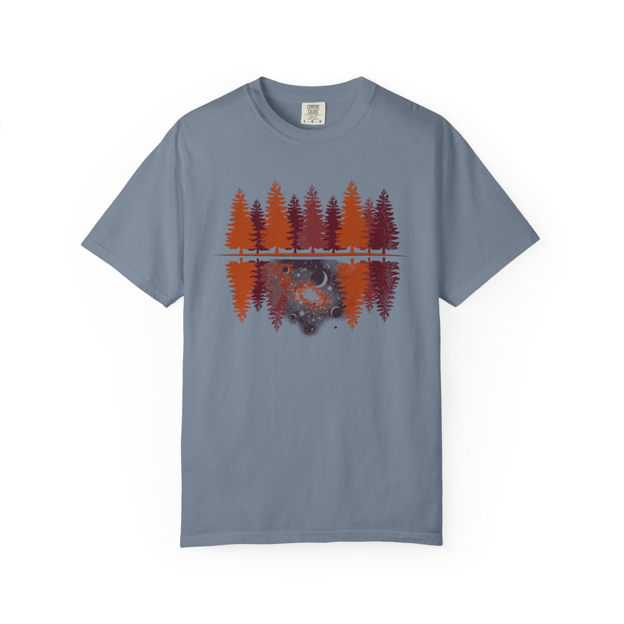Tree Galaxy Reflection T-Shirts