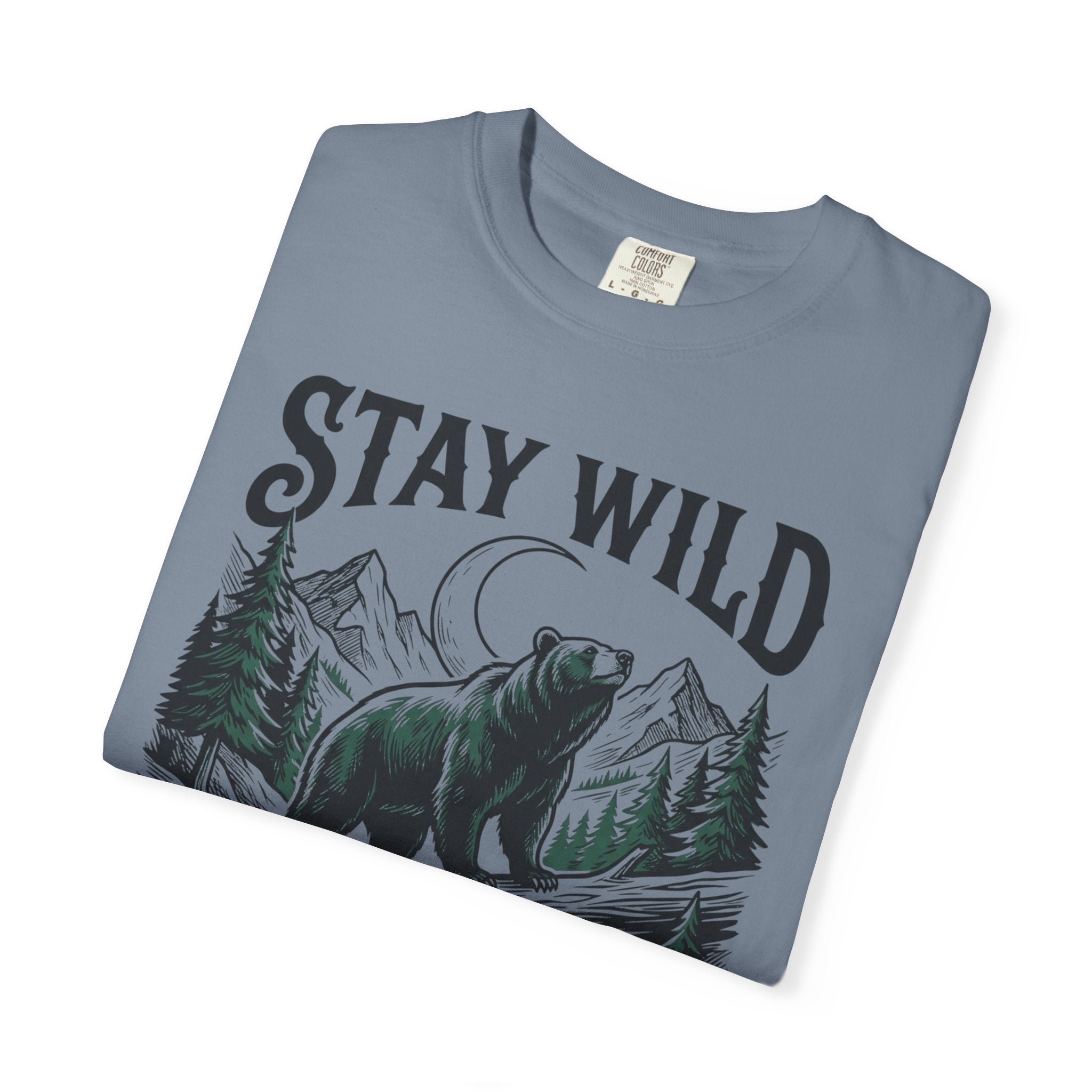 Stay Wild Bear Moon T-Shirt