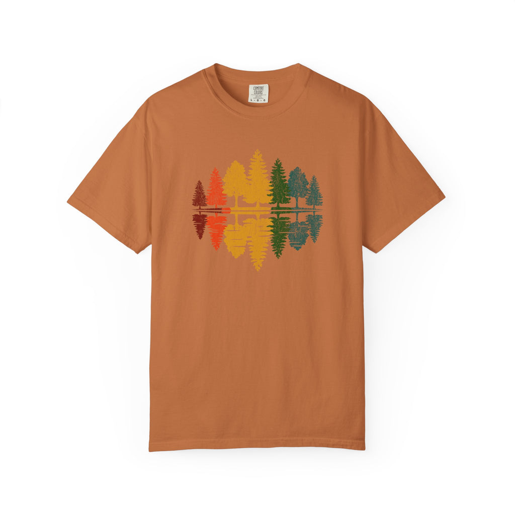 Rainbow Tree Reflection T-Shirts
