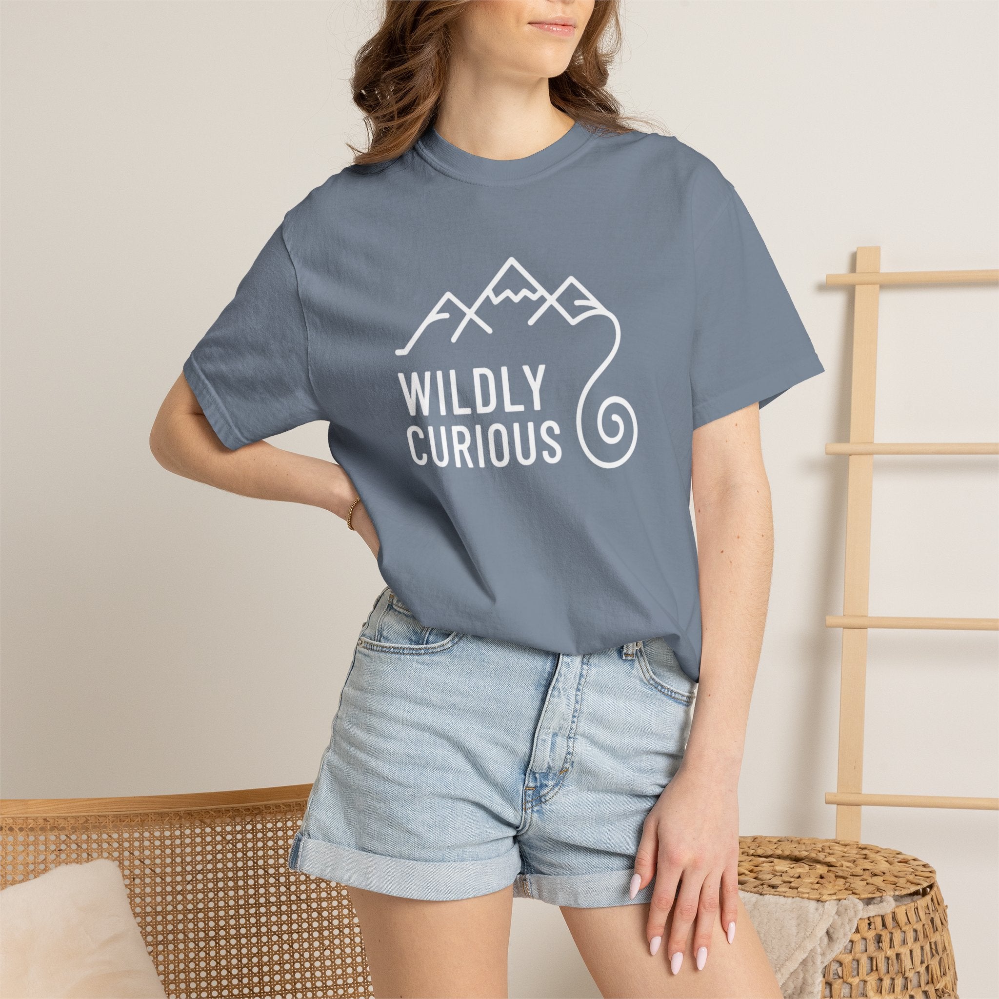 Wildly Curious Simple T-Shirt