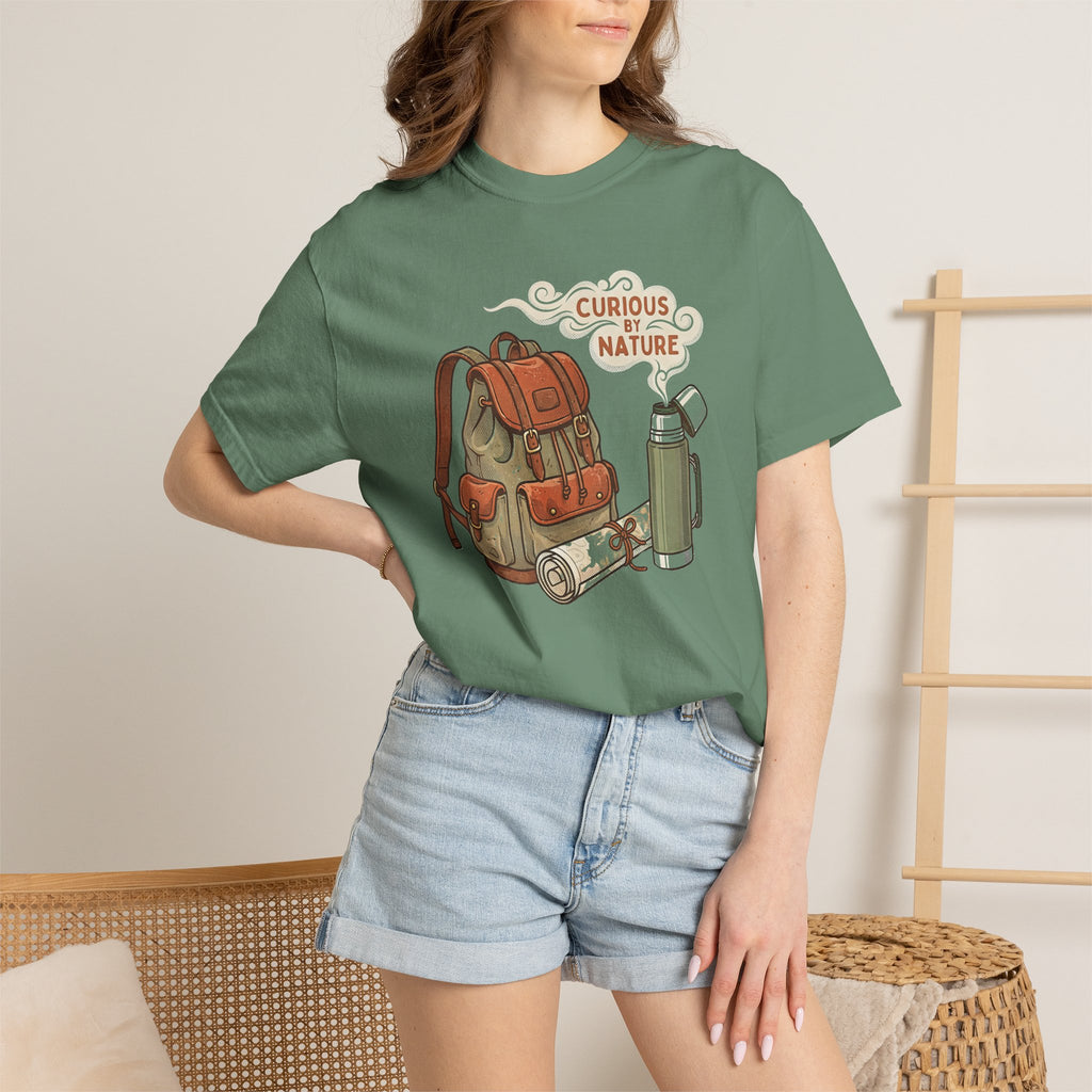 Curious By Nature Backpack T-Shirt