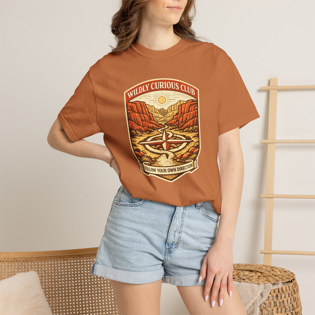 Follow Your Own Direction Canyon Compass T-Shirt