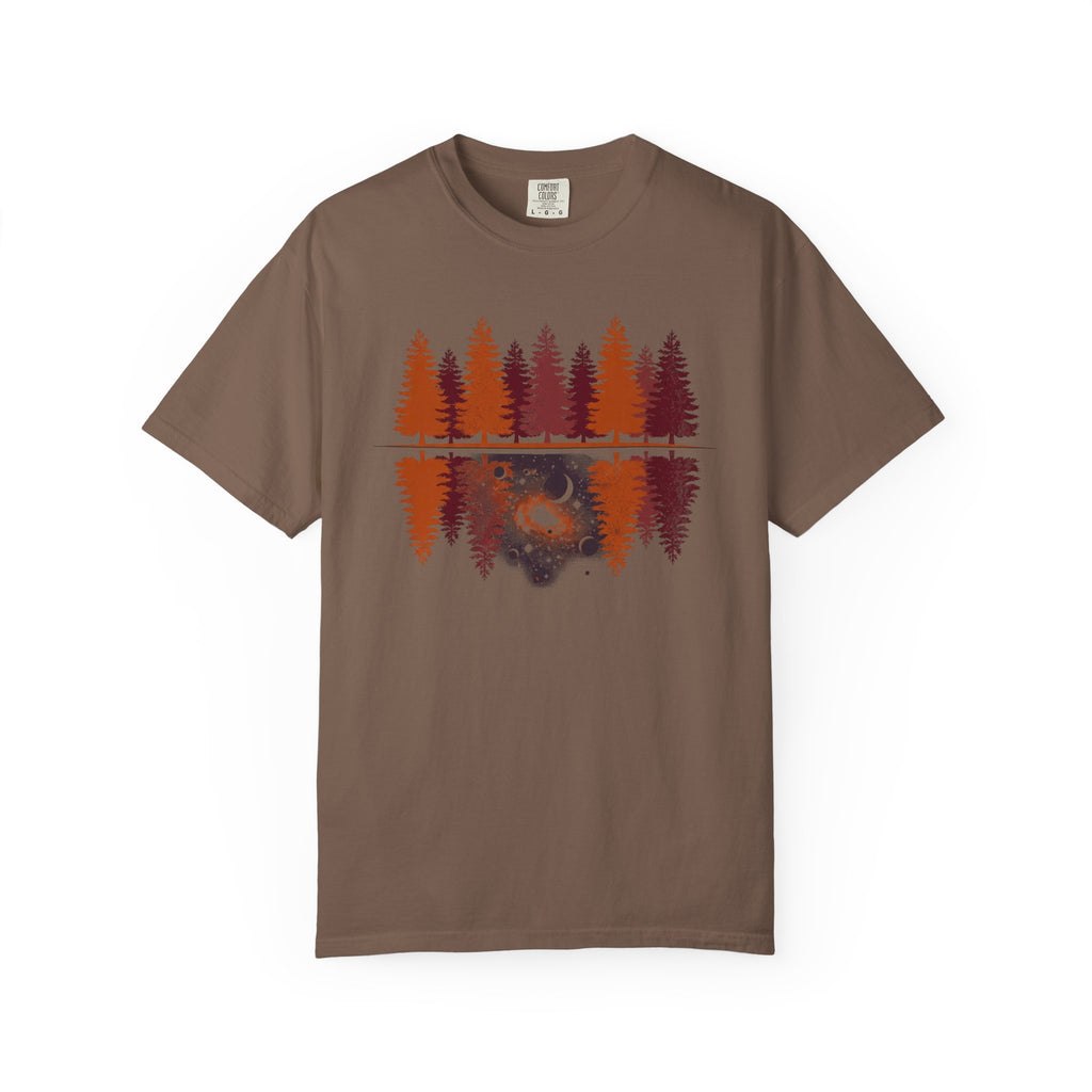Tree Galaxy Reflection T-Shirts