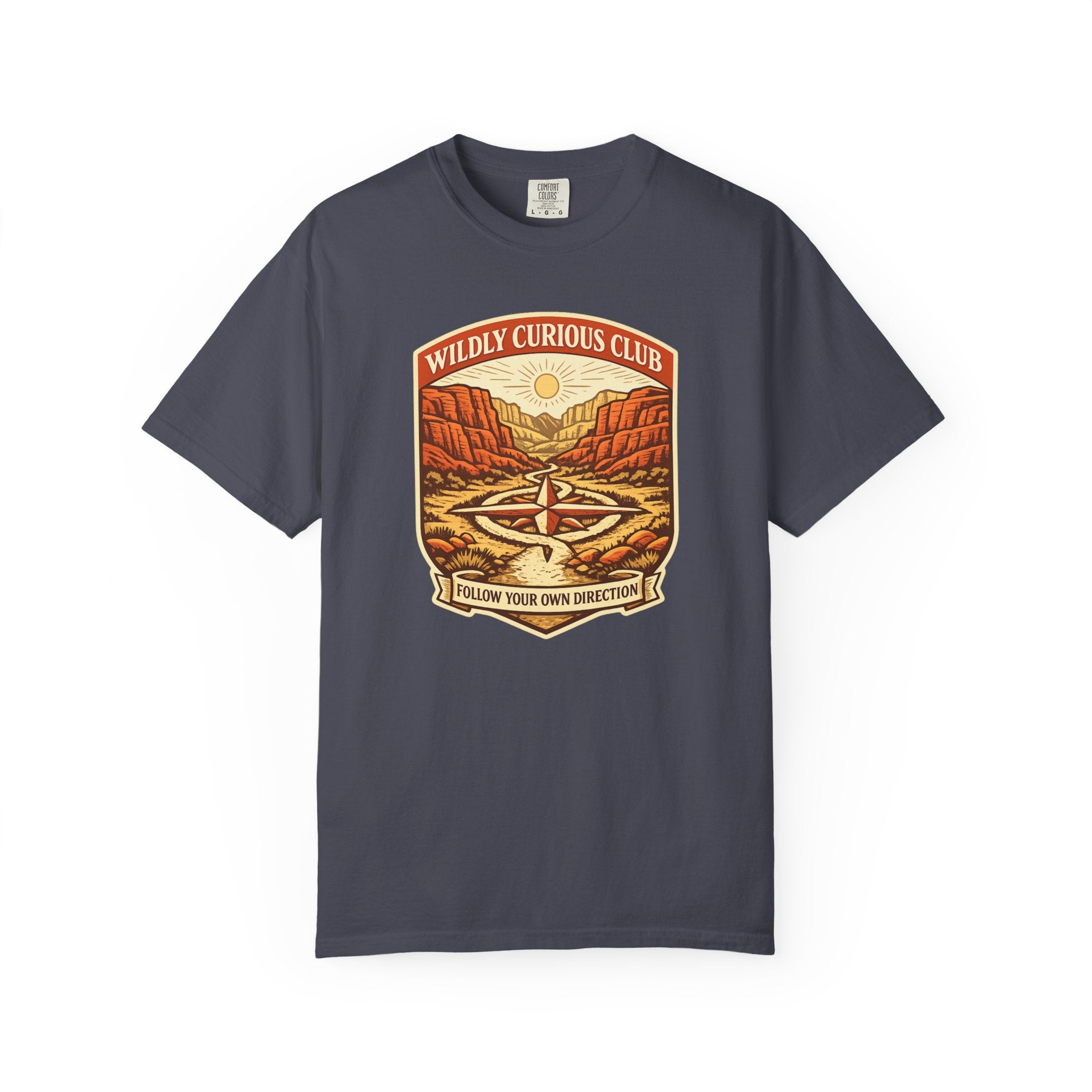 Follow Your Own Direction Canyon Compass T-Shirt