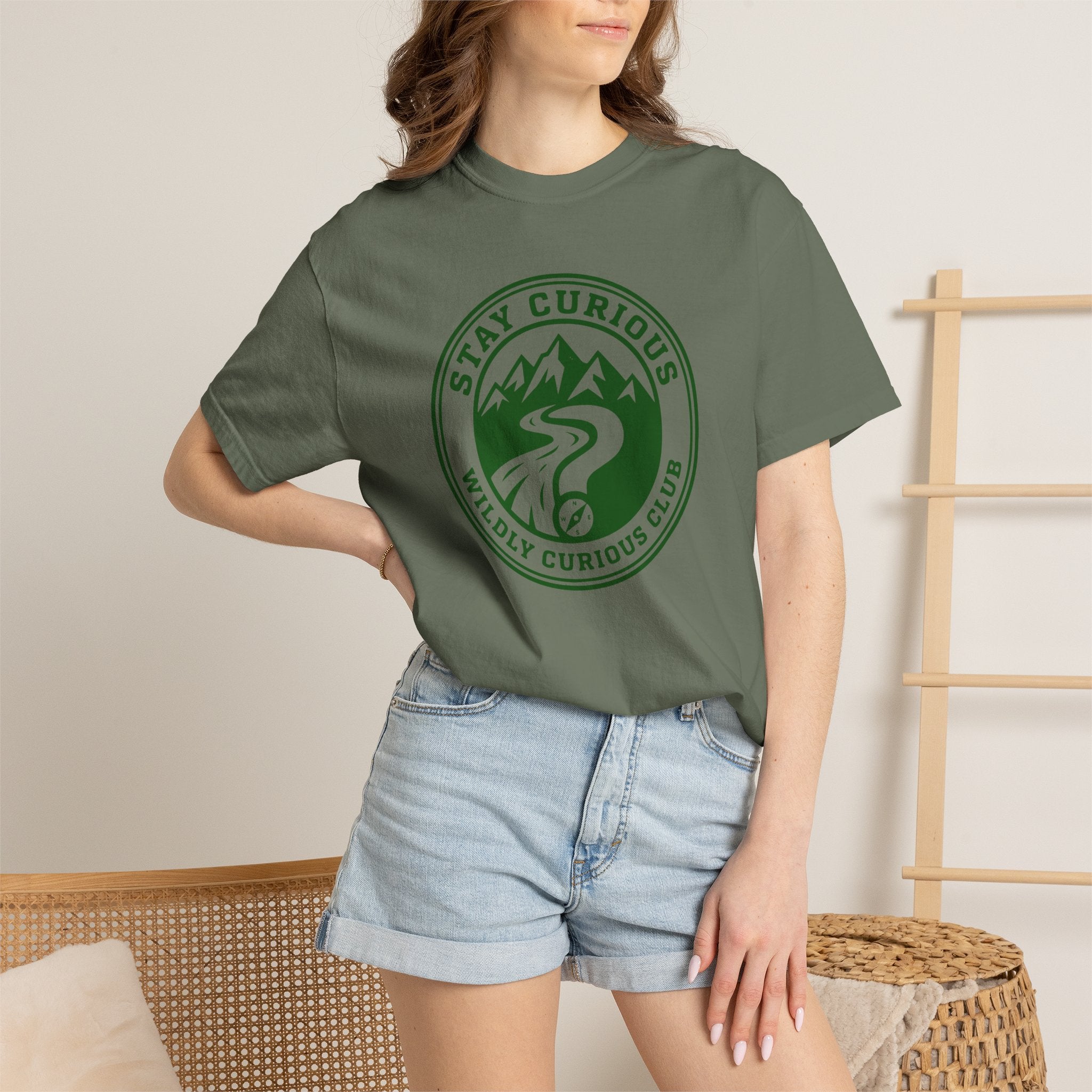 Stay Curious Patch T-Shirt
