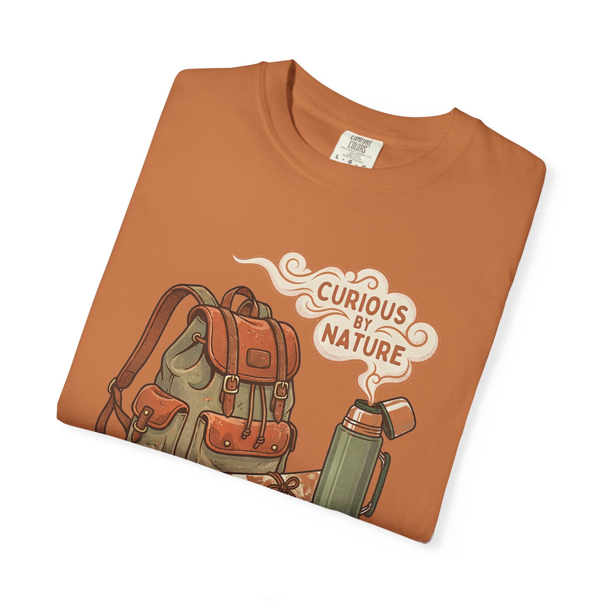 Curious By Nature Backpack T-Shirt