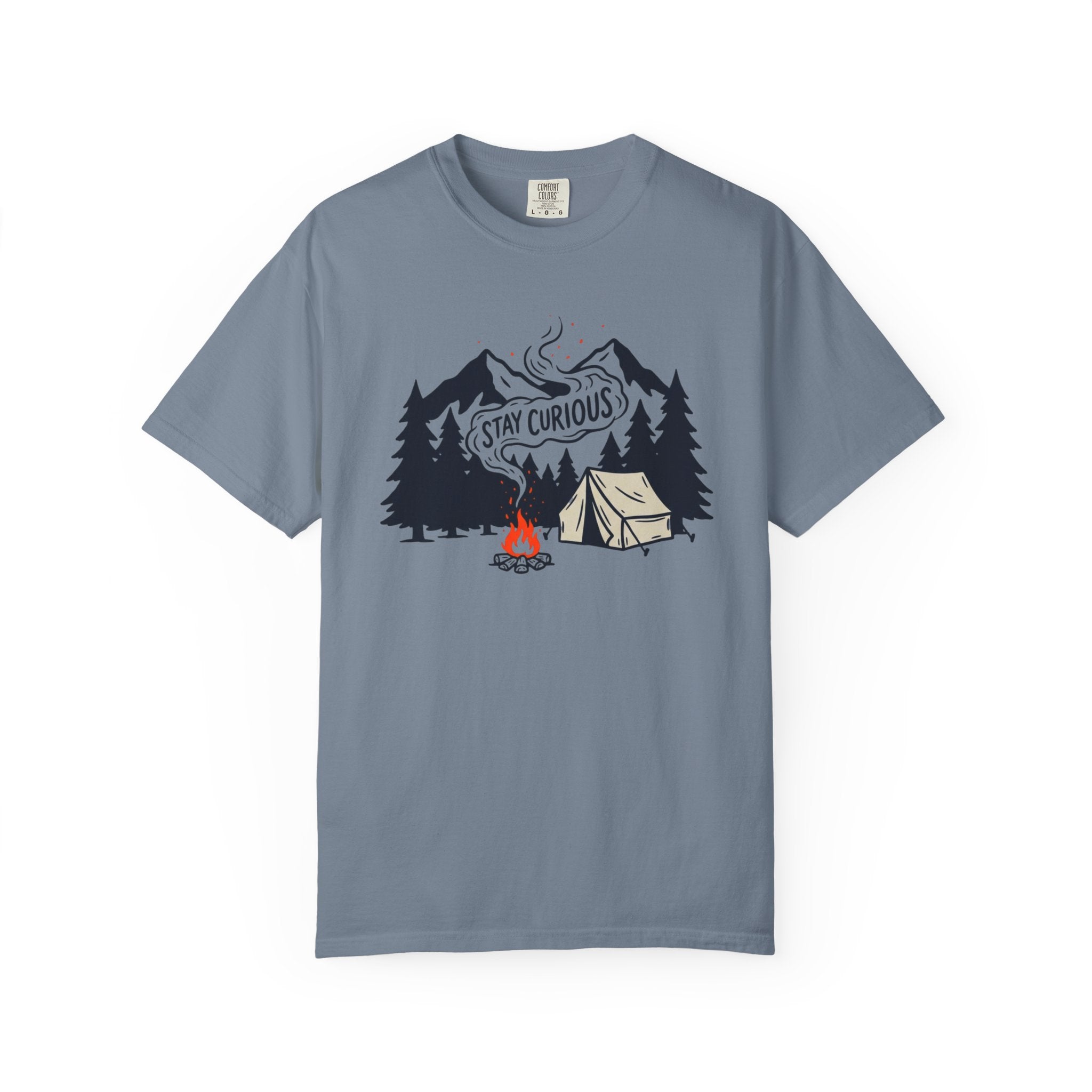 Stay Curious Campfire T-Shirt