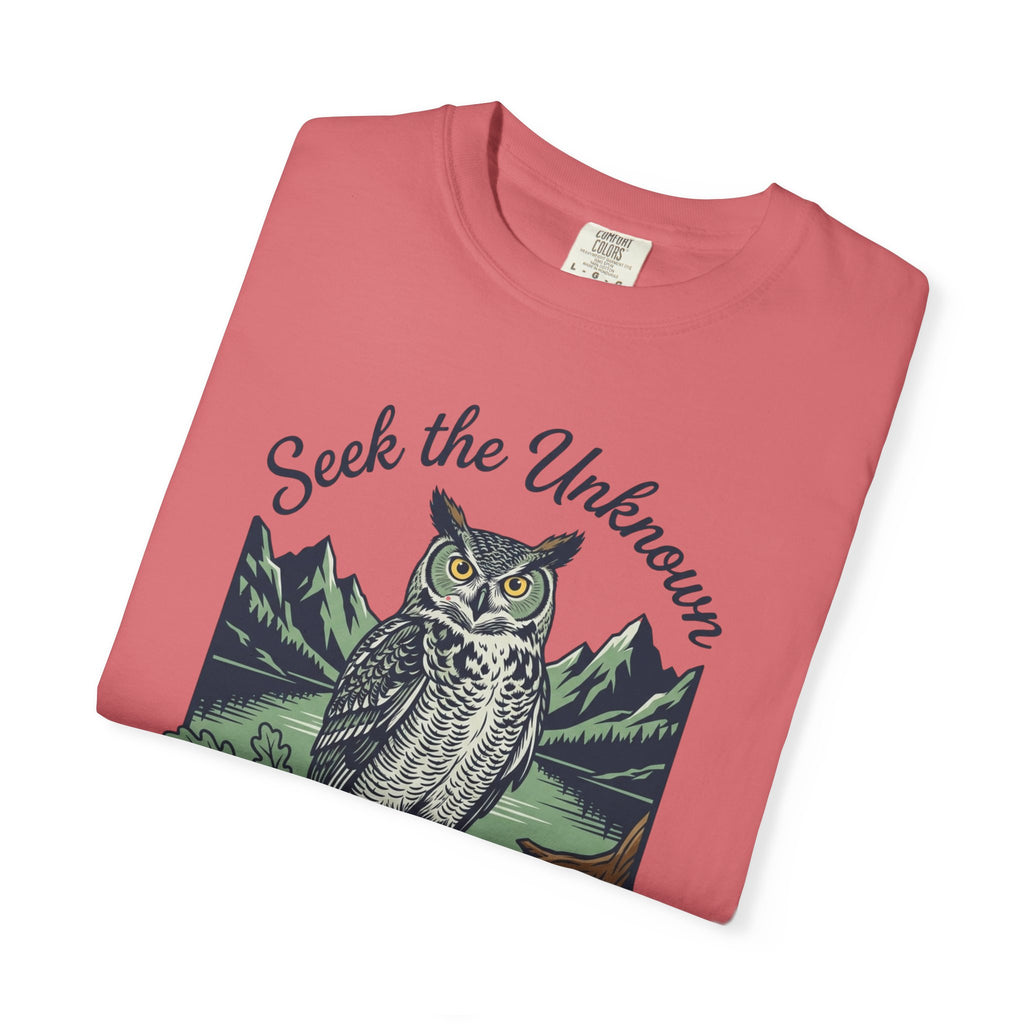 Seek The Unkown Owl T-Shirt