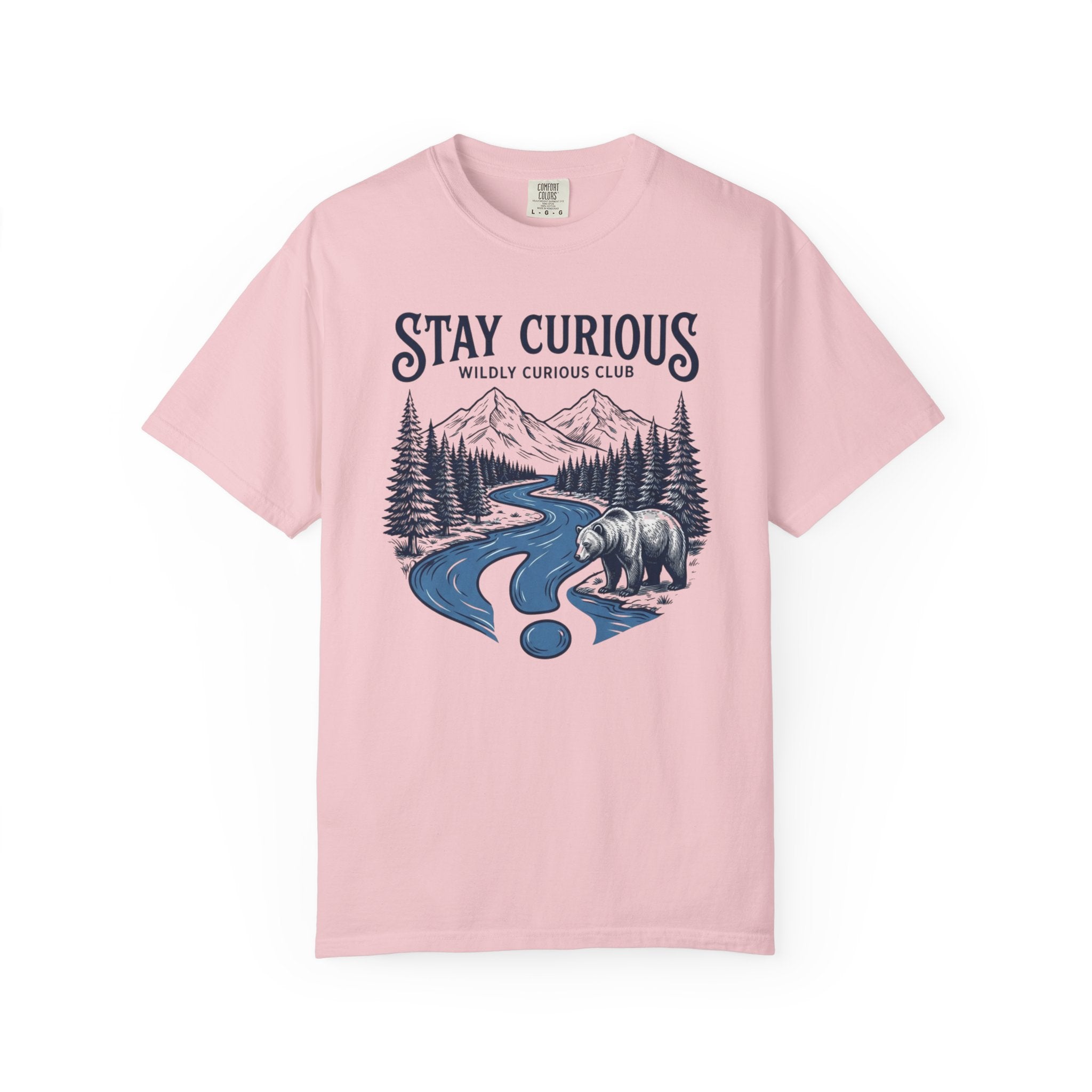 Stay Curious Bear Stream T-Shirt